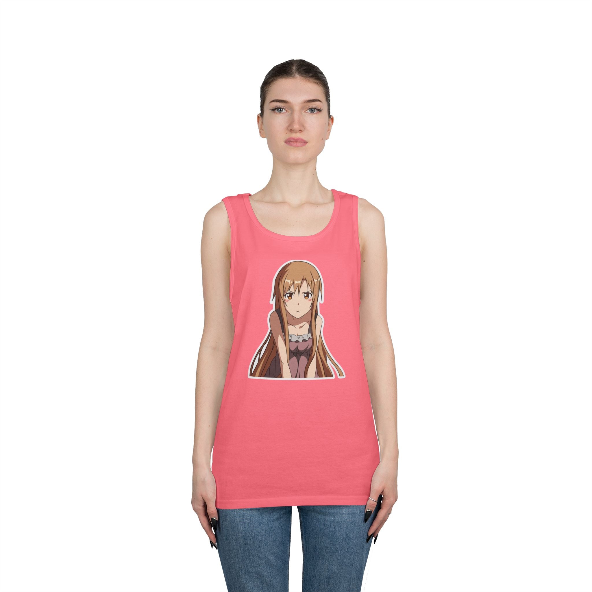 Asuna Yuuki Waifu Heavy Cotton Tank Top