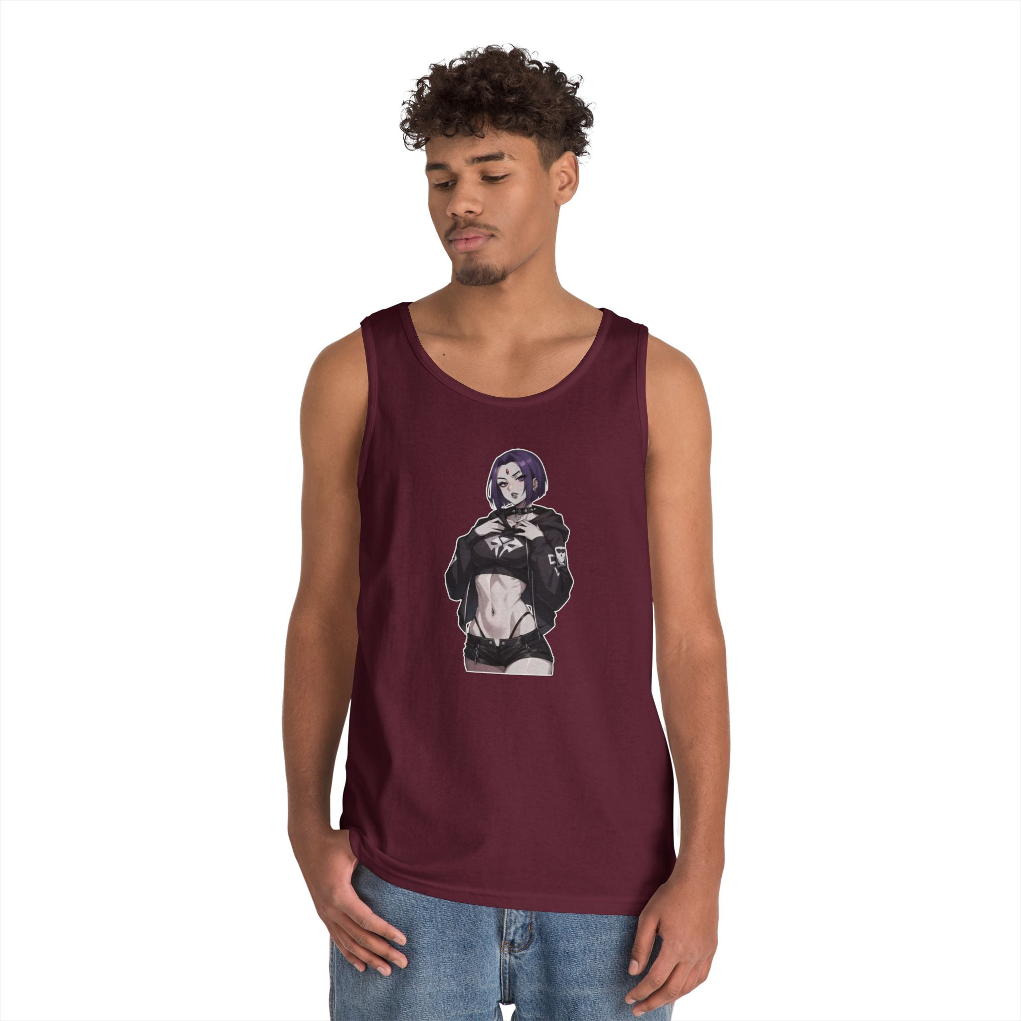 Raven Alternative Gothic Heavy Cotton Tank Top