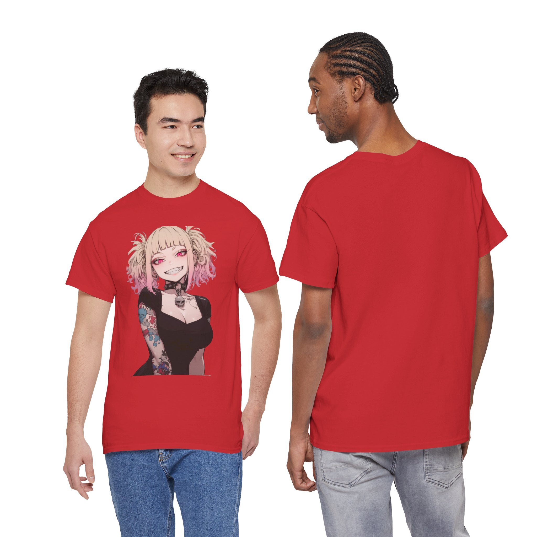 Gothic Himiko Toga Tattooed Crazy Unisex Heavy Cotton Tee
