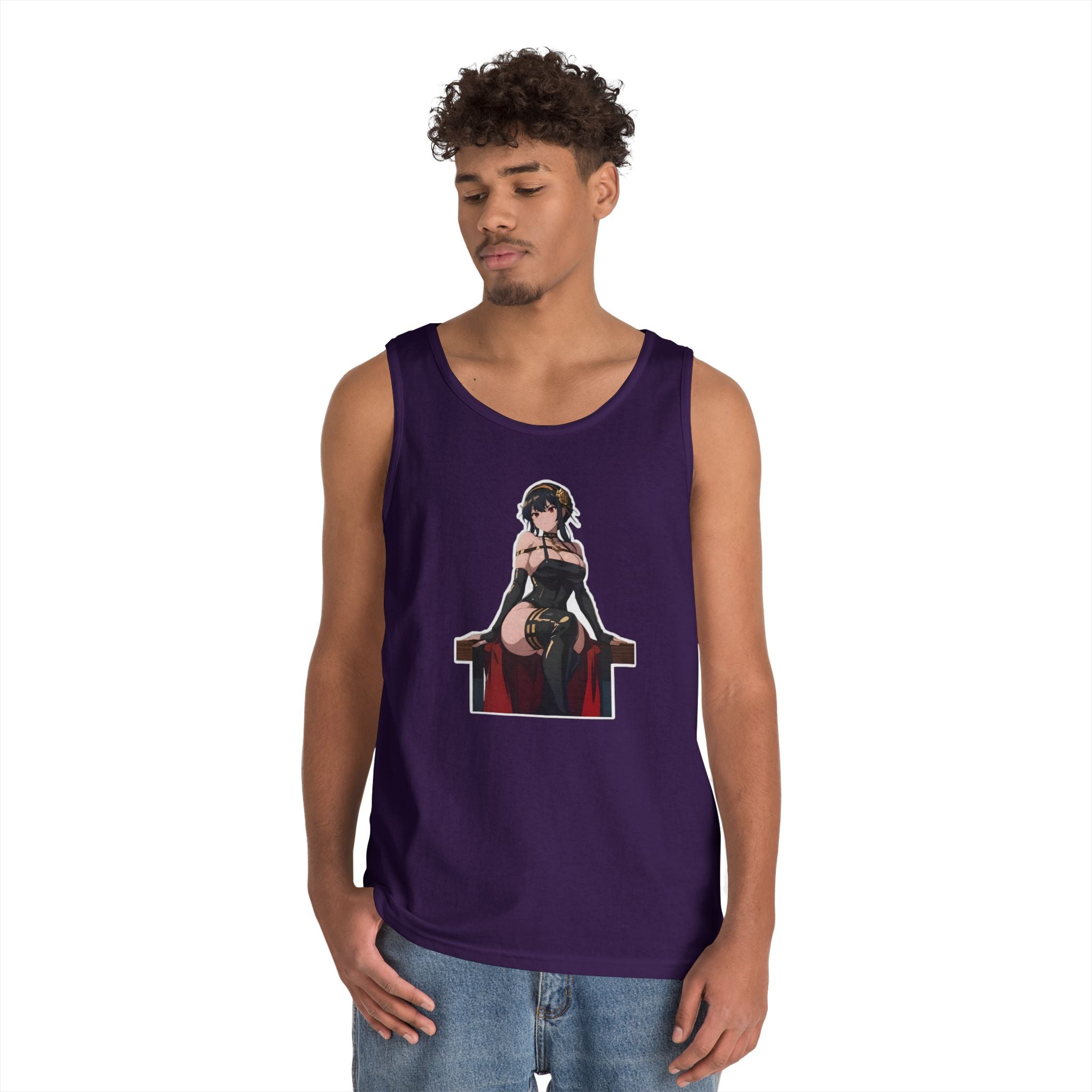 Yor Forger Spy X Family Heavy Cotton Tank Top