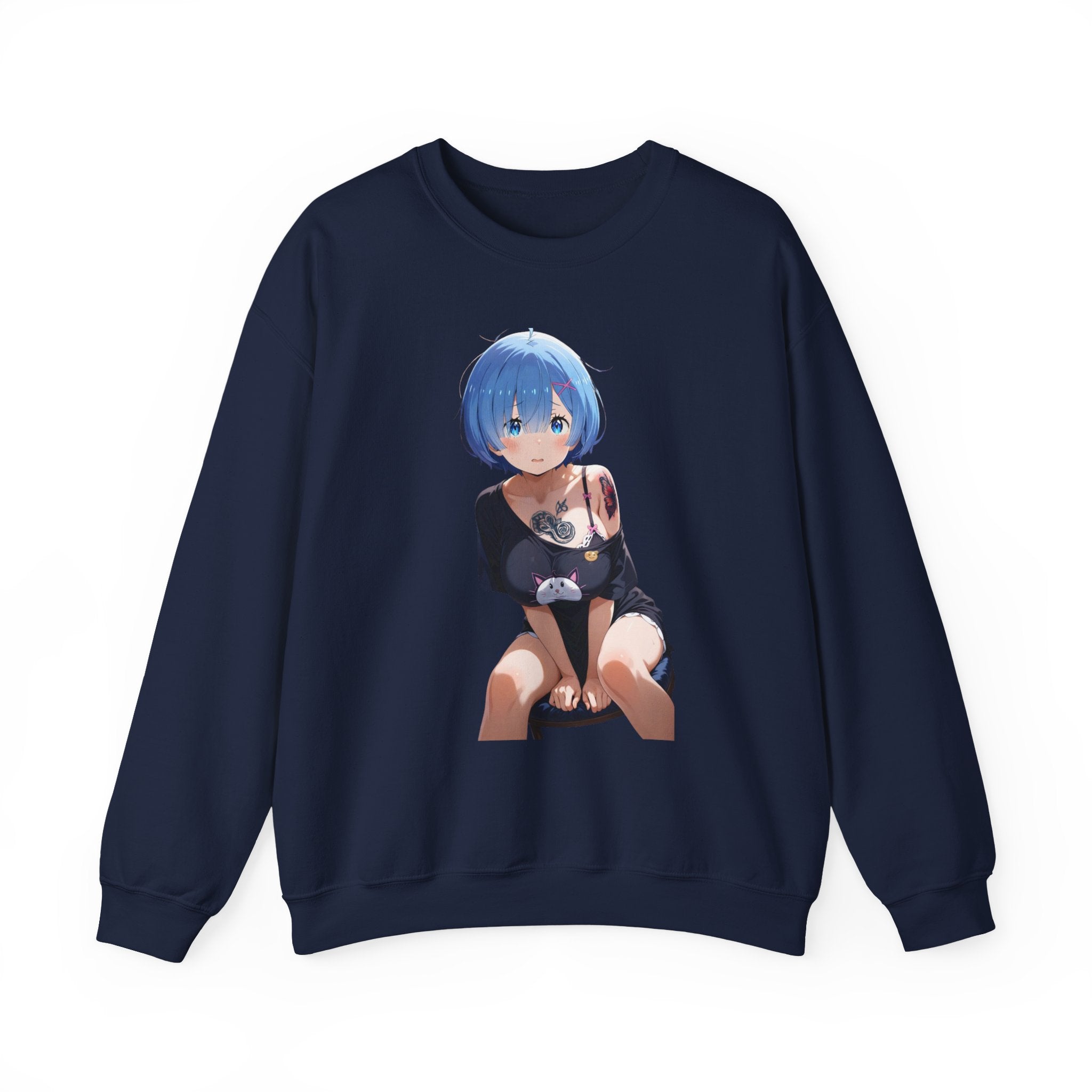 Sexy Rem Tattooed Unisex Heavy Blend™ Crewneck Sweatshirt