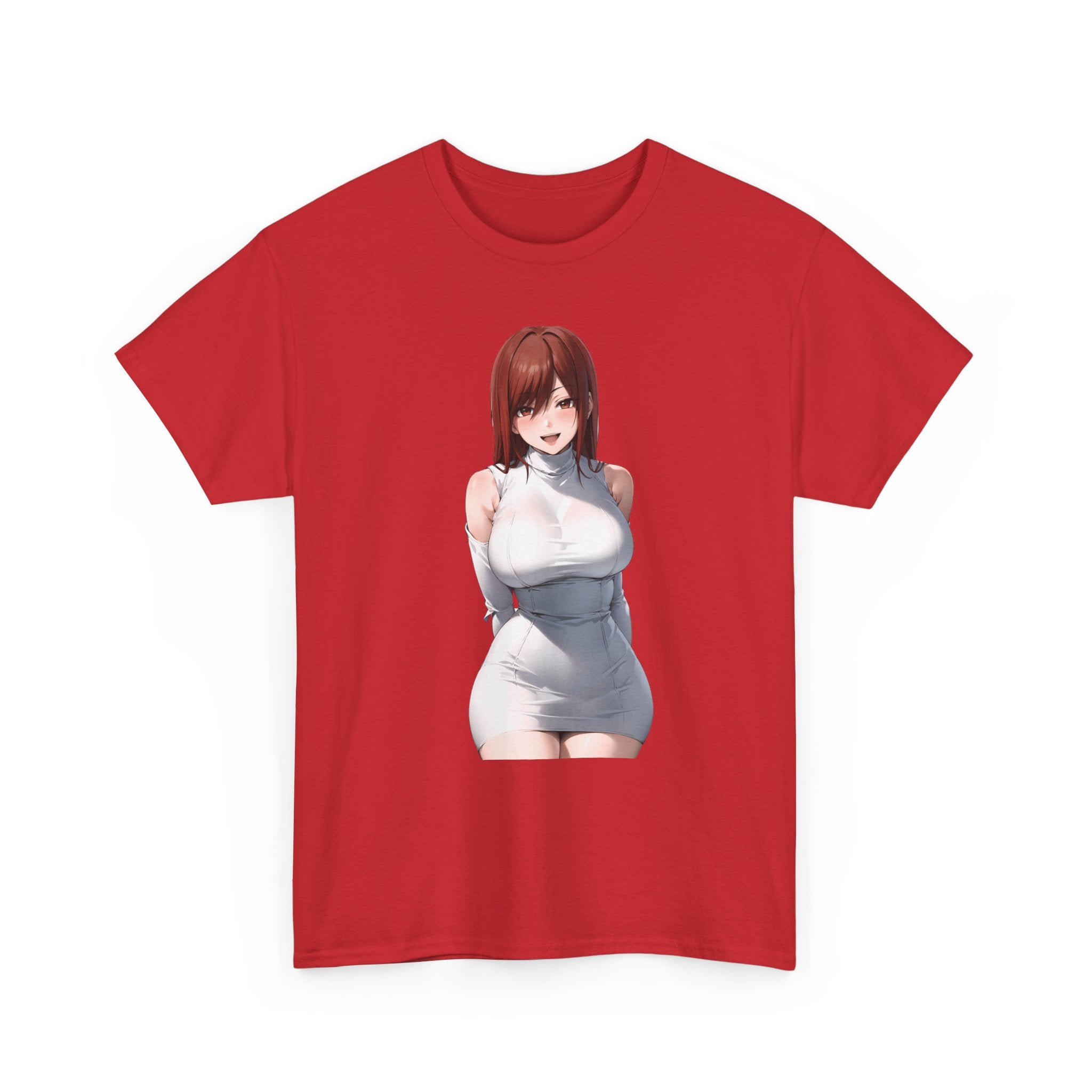 Ezra Scarlet Charming White Dress Anime Unisex Heavy Cotton Tee