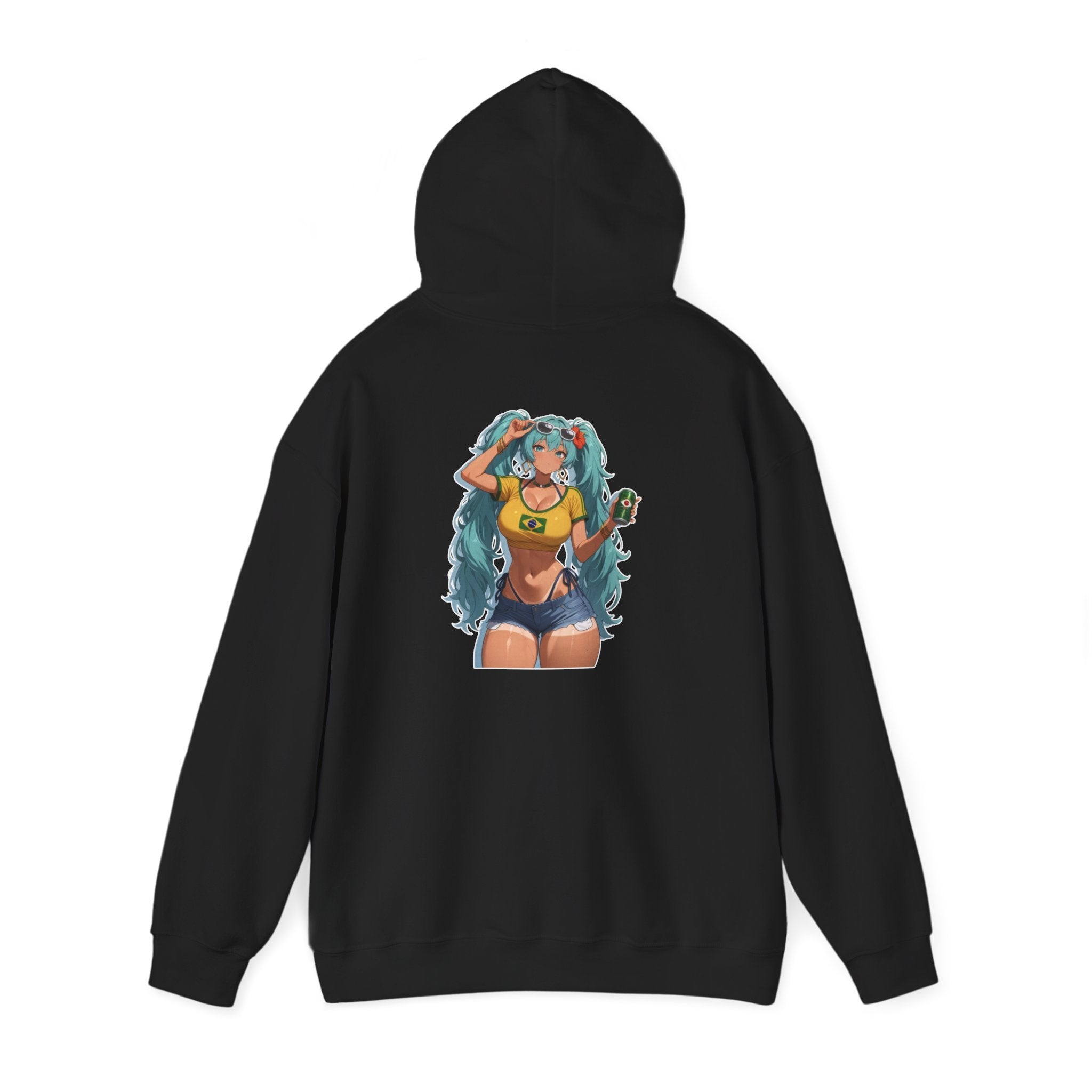 Hatsune Miku Brazil Girl Unisex Heavy Blend™ Hooded Sweatshirt