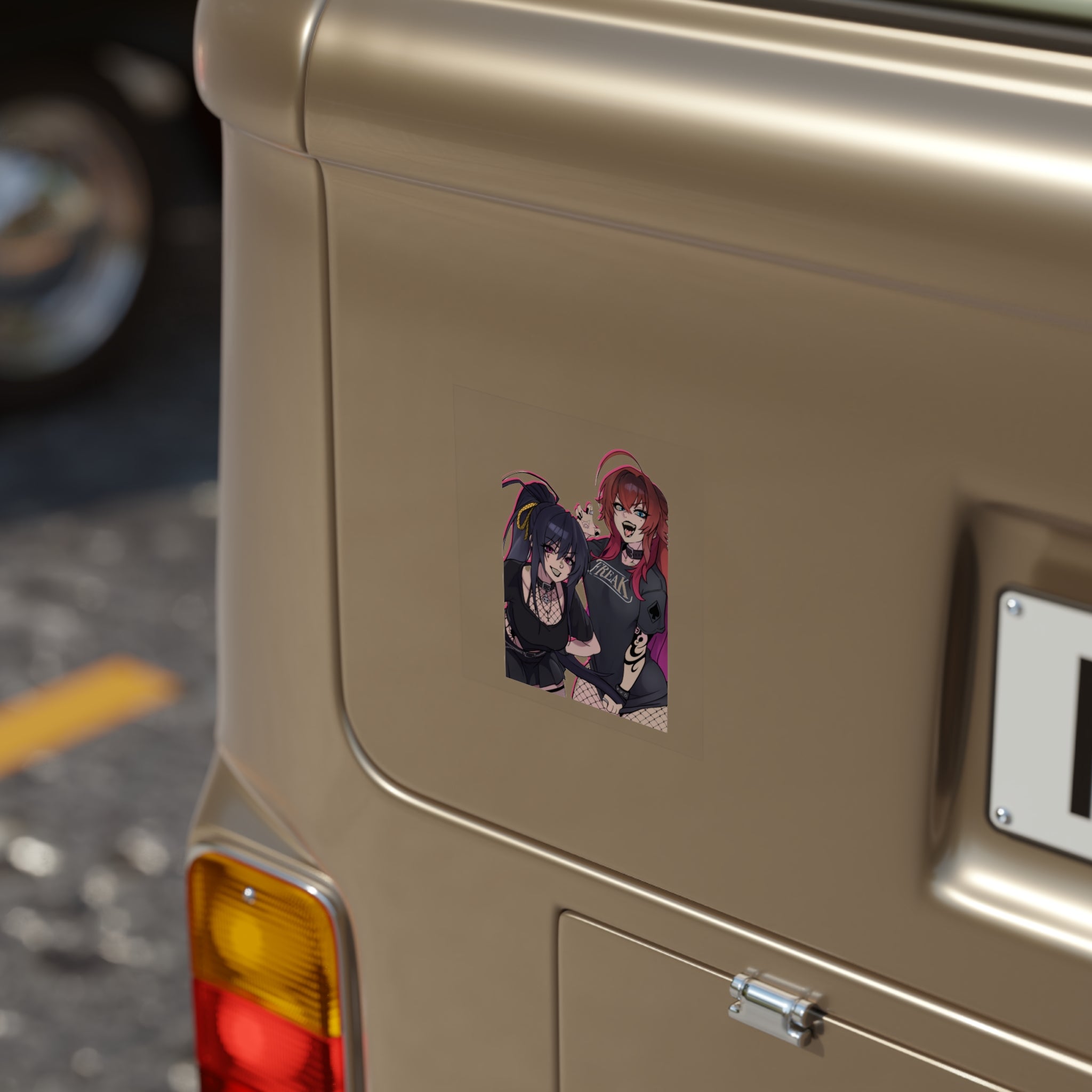 Goth Rias x Akeno Sticker