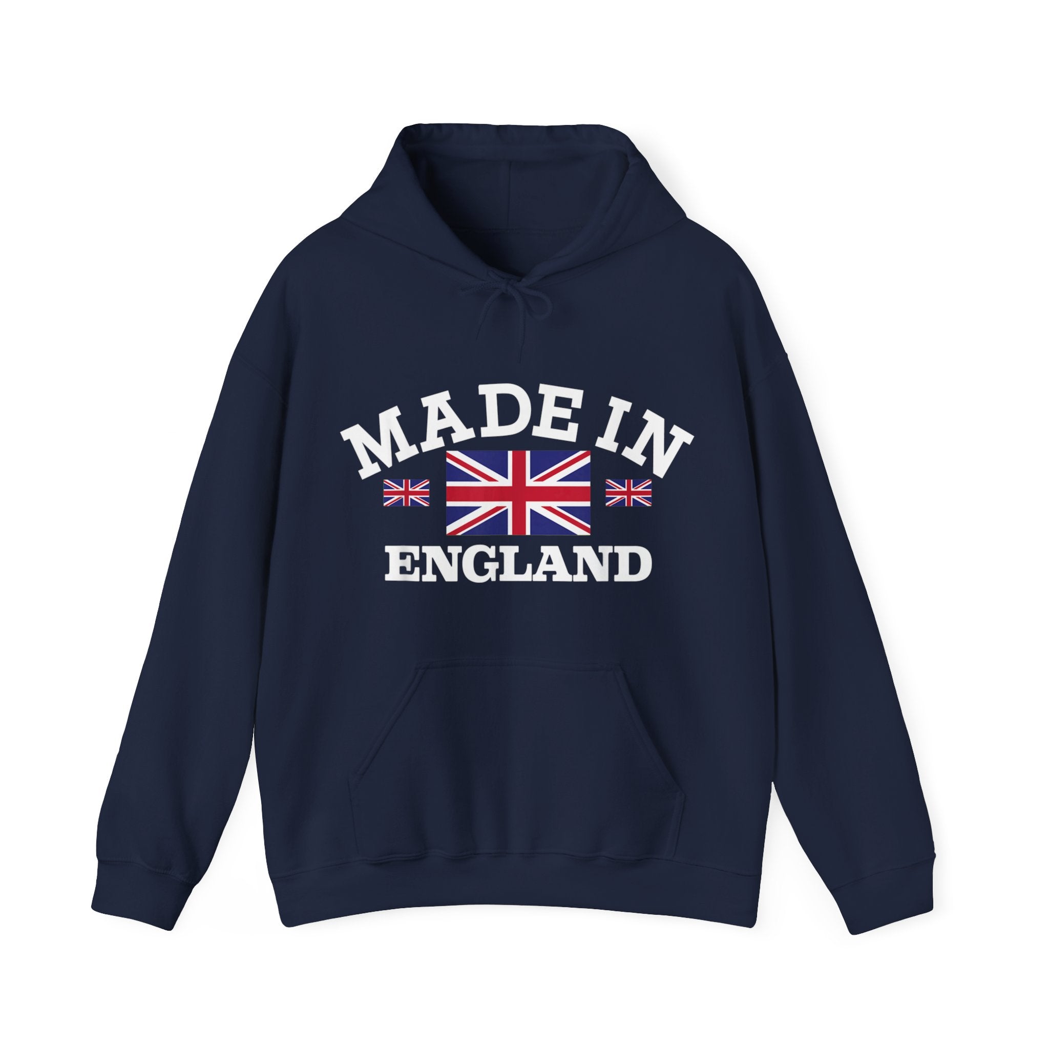 Made in England British Flag Union Jack Unisex Heavy Blend™ Hooded Sweatshirt