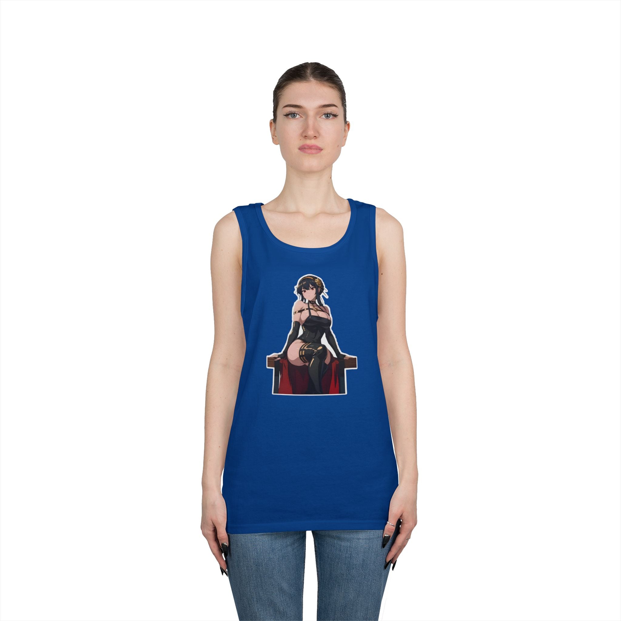 Yor Forger Spy X Family Heavy Cotton Tank Top