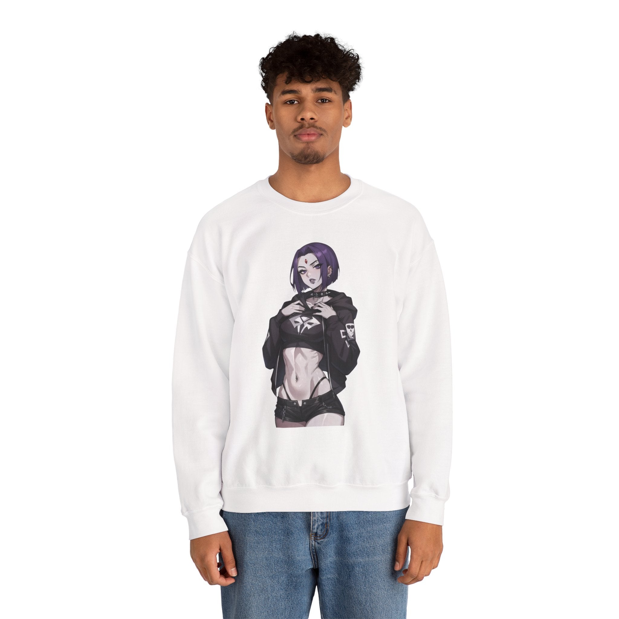 Raven Alternative Gothic Unisex Heavy Blend™ Crewneck Sweatshirt