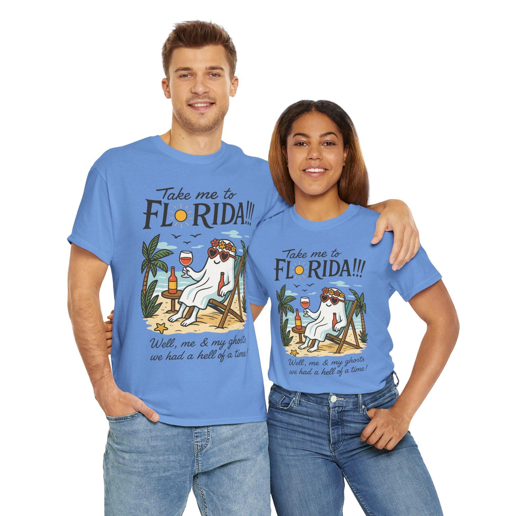 Take Me To Florida Unisex Heavy Cotton Tee