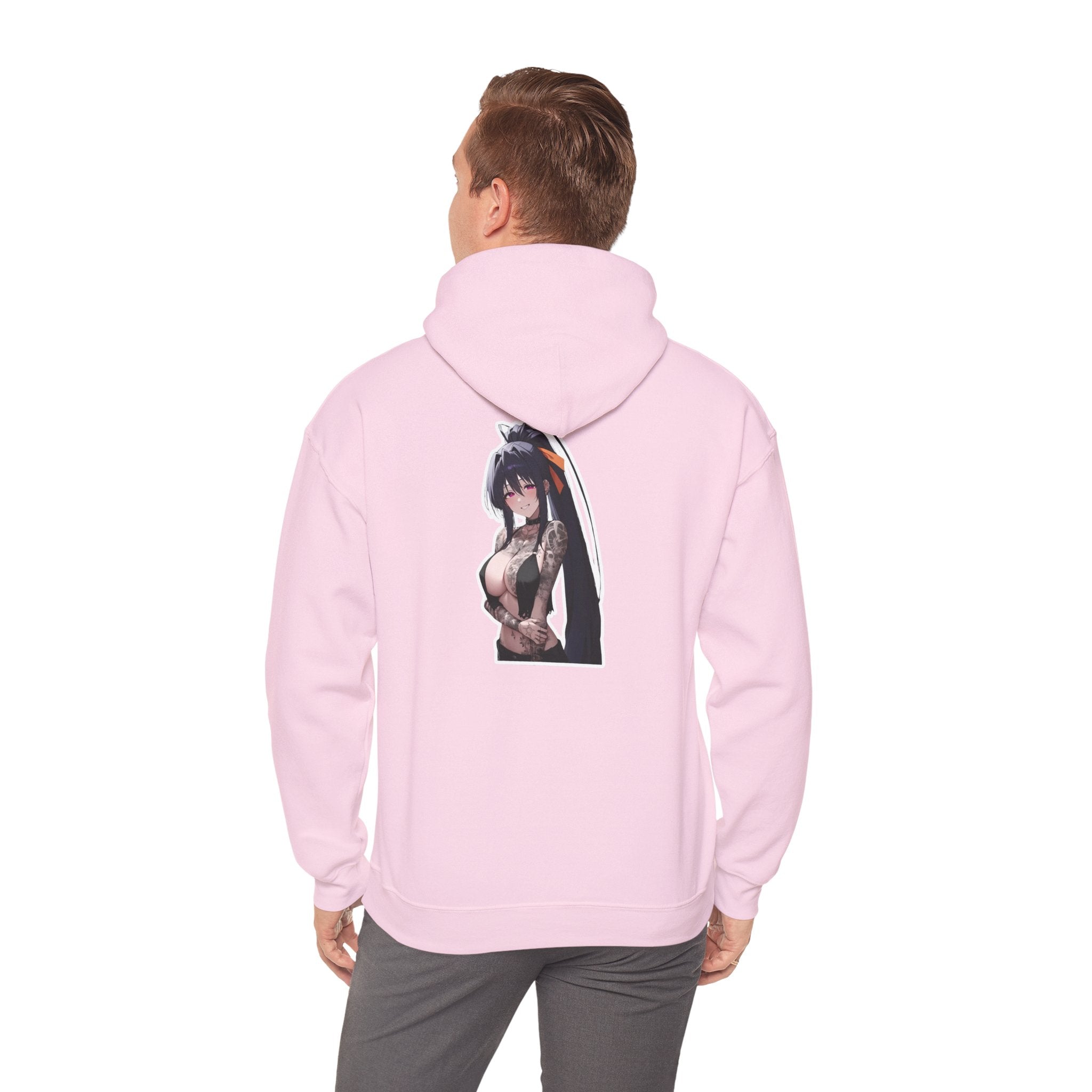 Akeno Himejima Gothic Tattooed Unisex Heavy Blend™ Hooded Sweatshirt