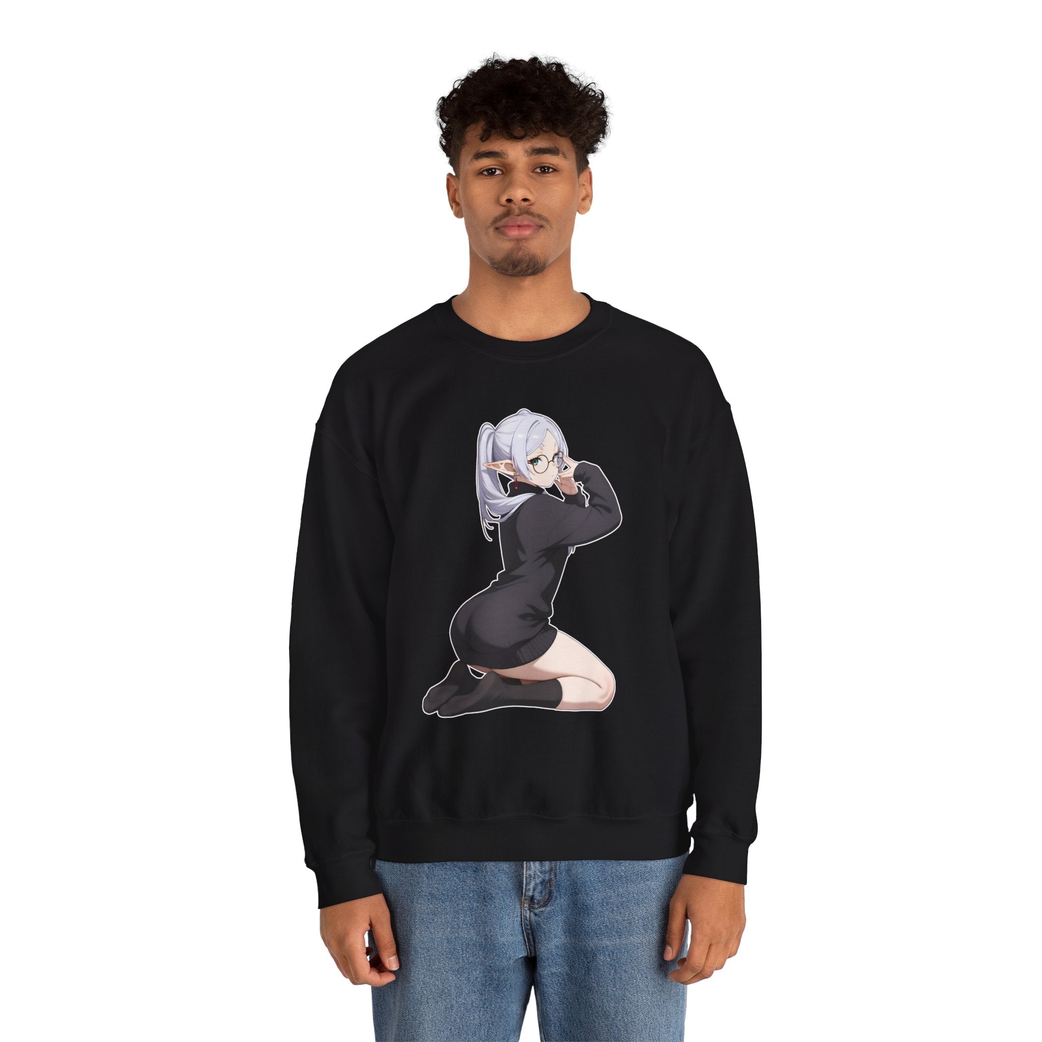 Cute Frieren Unisex Heavy Blend™ Crewneck Sweatshirt