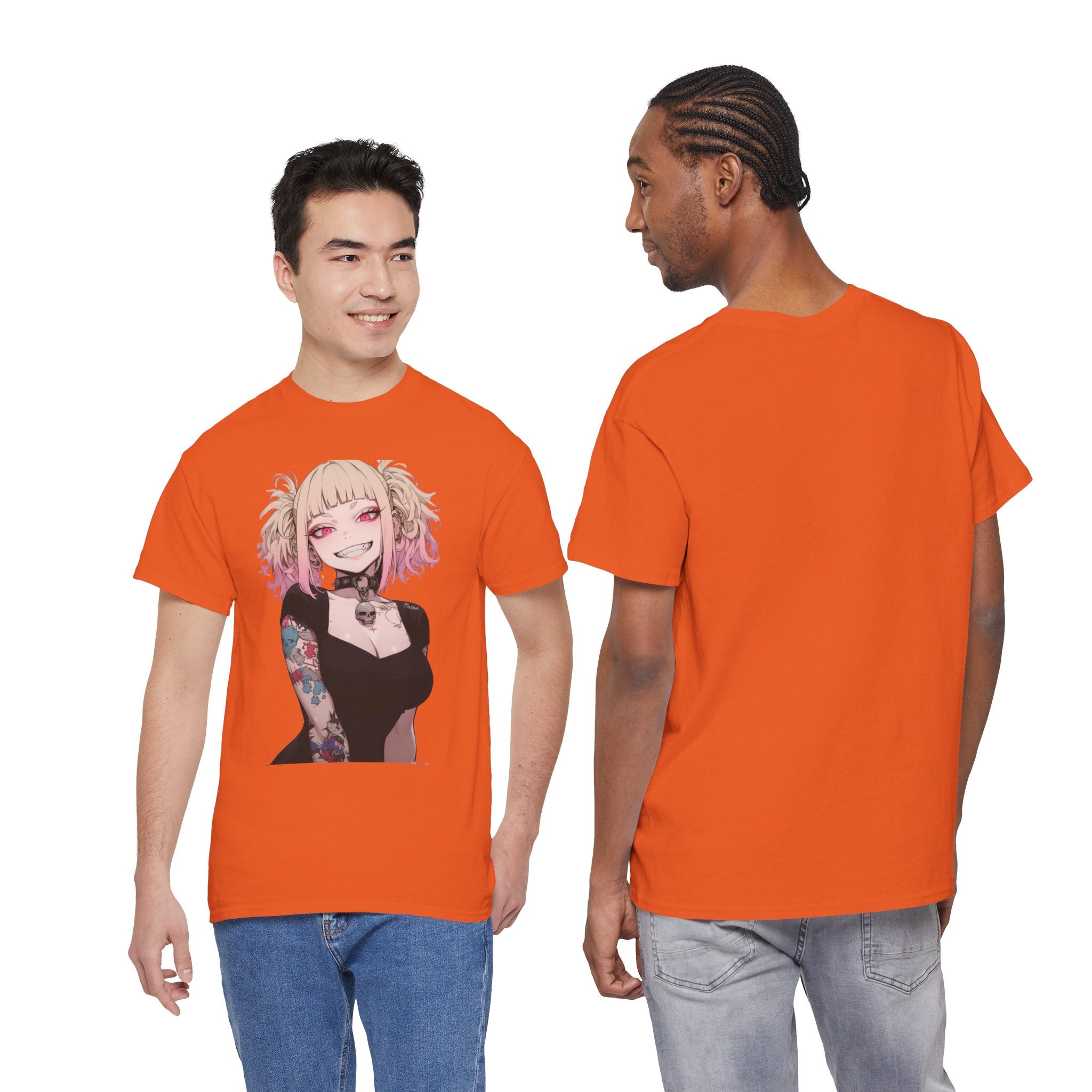 Gothic Himiko Toga Tattooed Crazy Unisex Heavy Cotton Tee