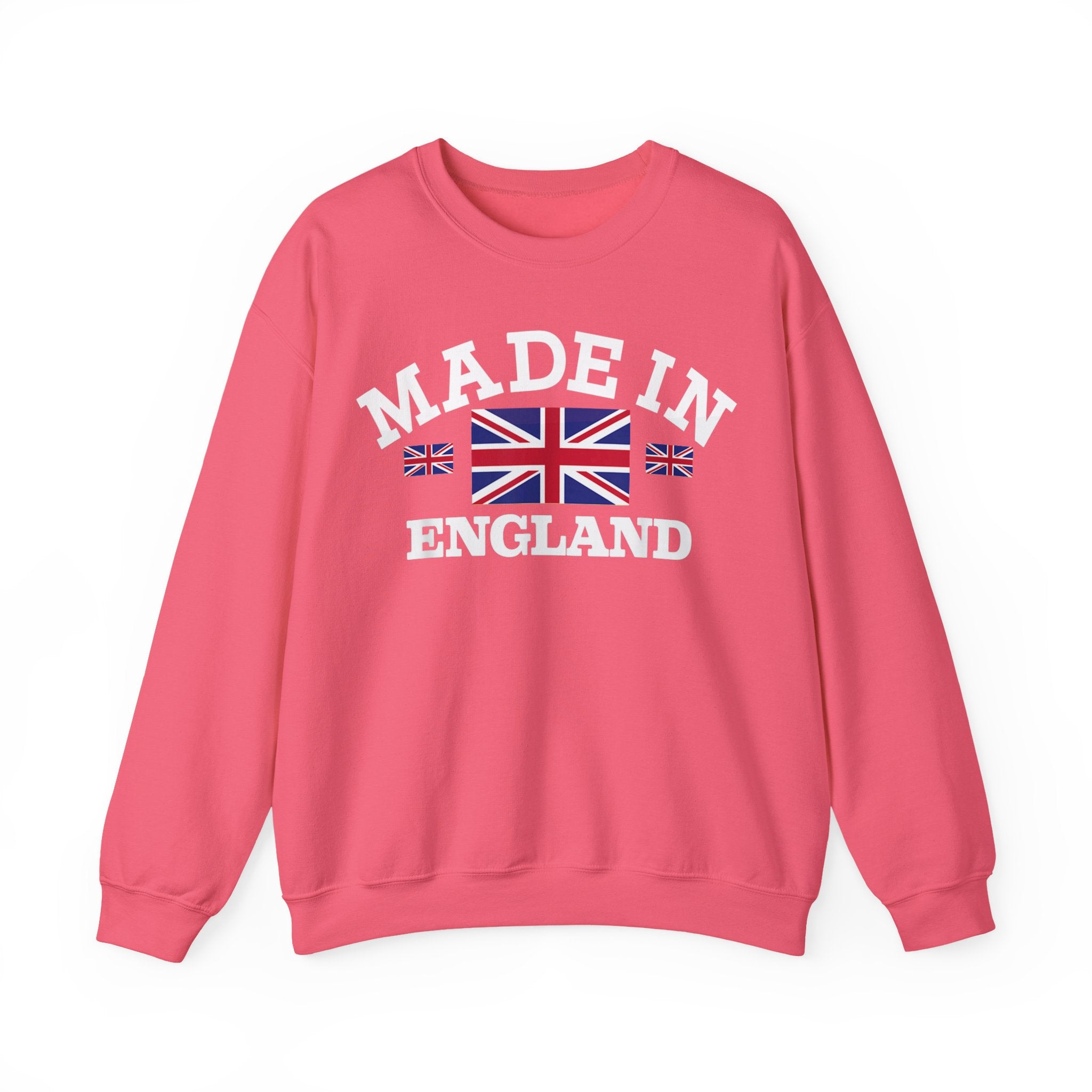 Made in England British Flag Union Jack Unisex Heavy Blend™ Crewneck Sweatshirt