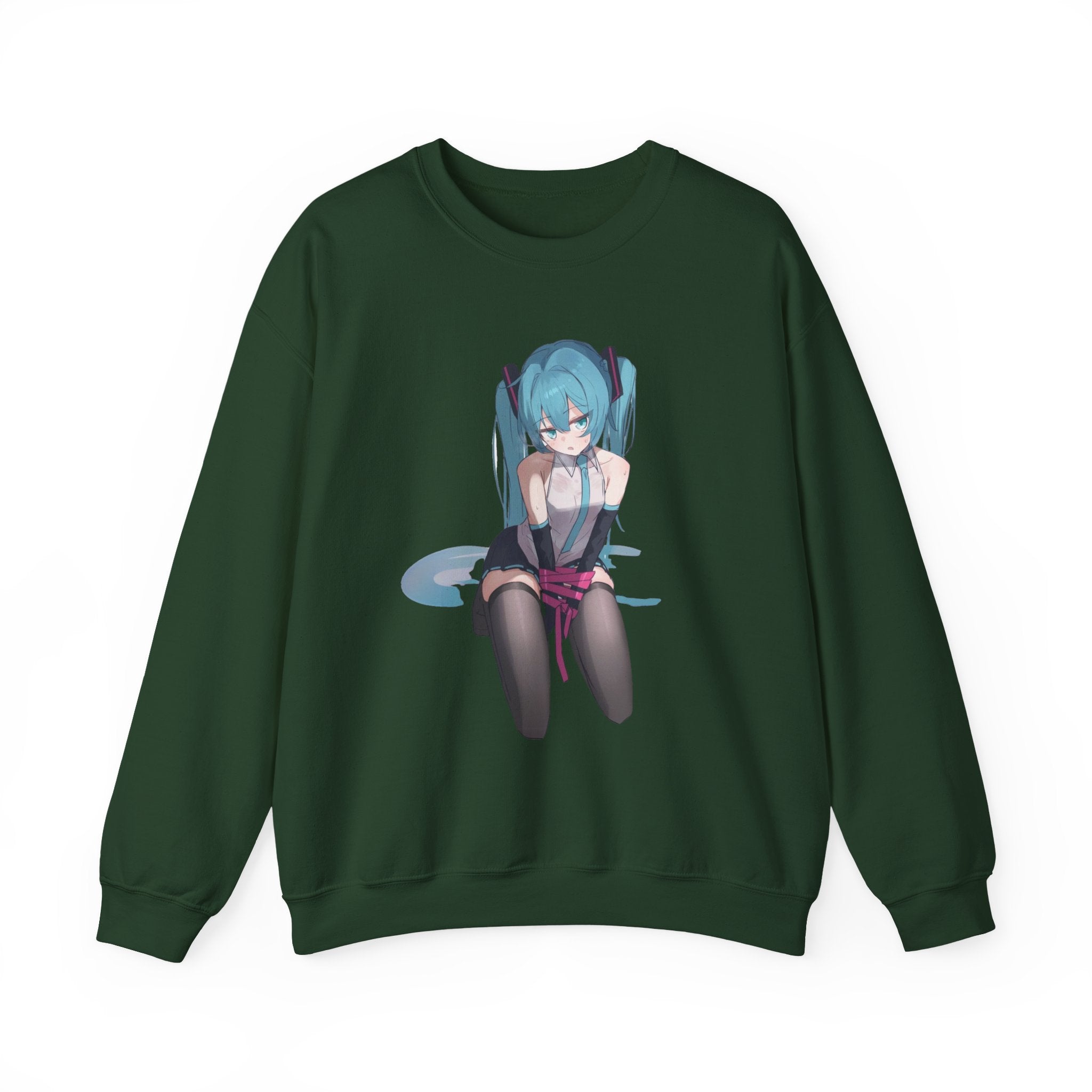 Hatsune Miku Bound Cute Anime Unisex Heavy Blend™ Crewneck Sweatshirt