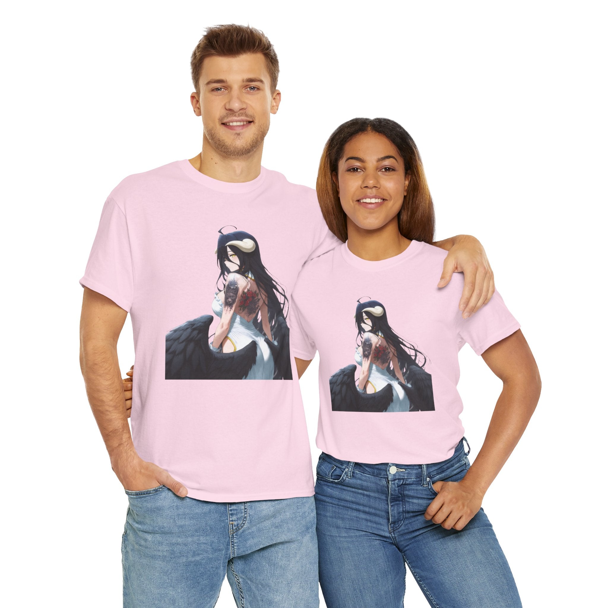 Gothic Albedo Overlord Waifu Unisex Heavy Cotton Tee