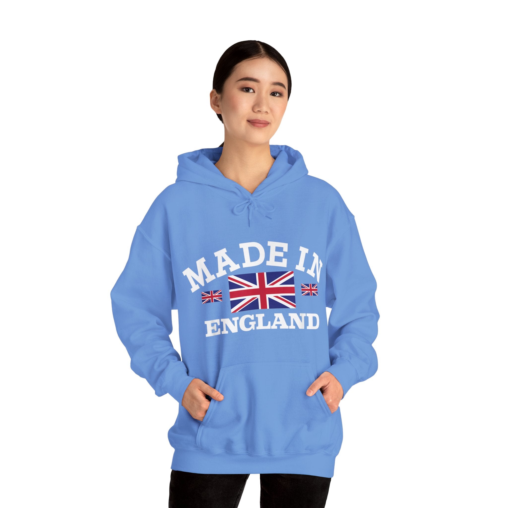 Made in England British Flag Union Jack Unisex Heavy Blend™ Hooded Sweatshirt