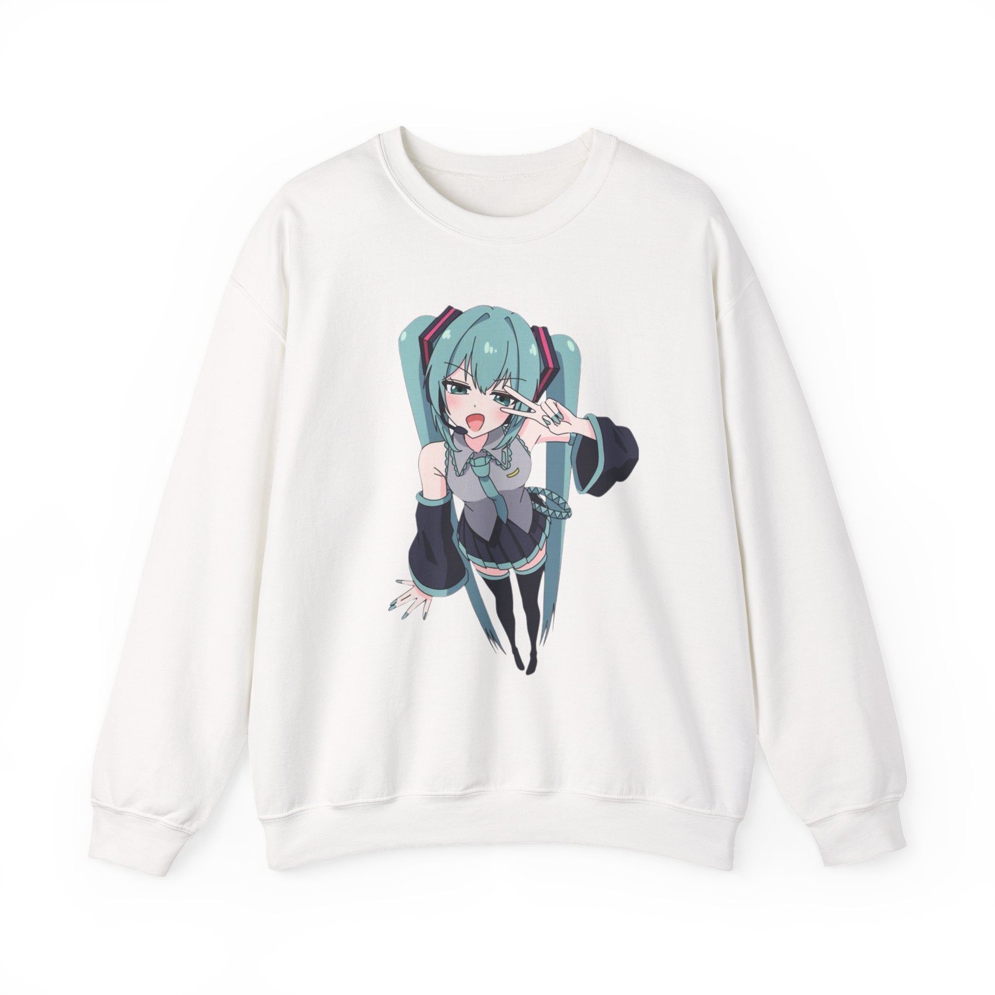 Hatsune Miku Unisex Heavy Blend™ Crewneck Sweatshirt