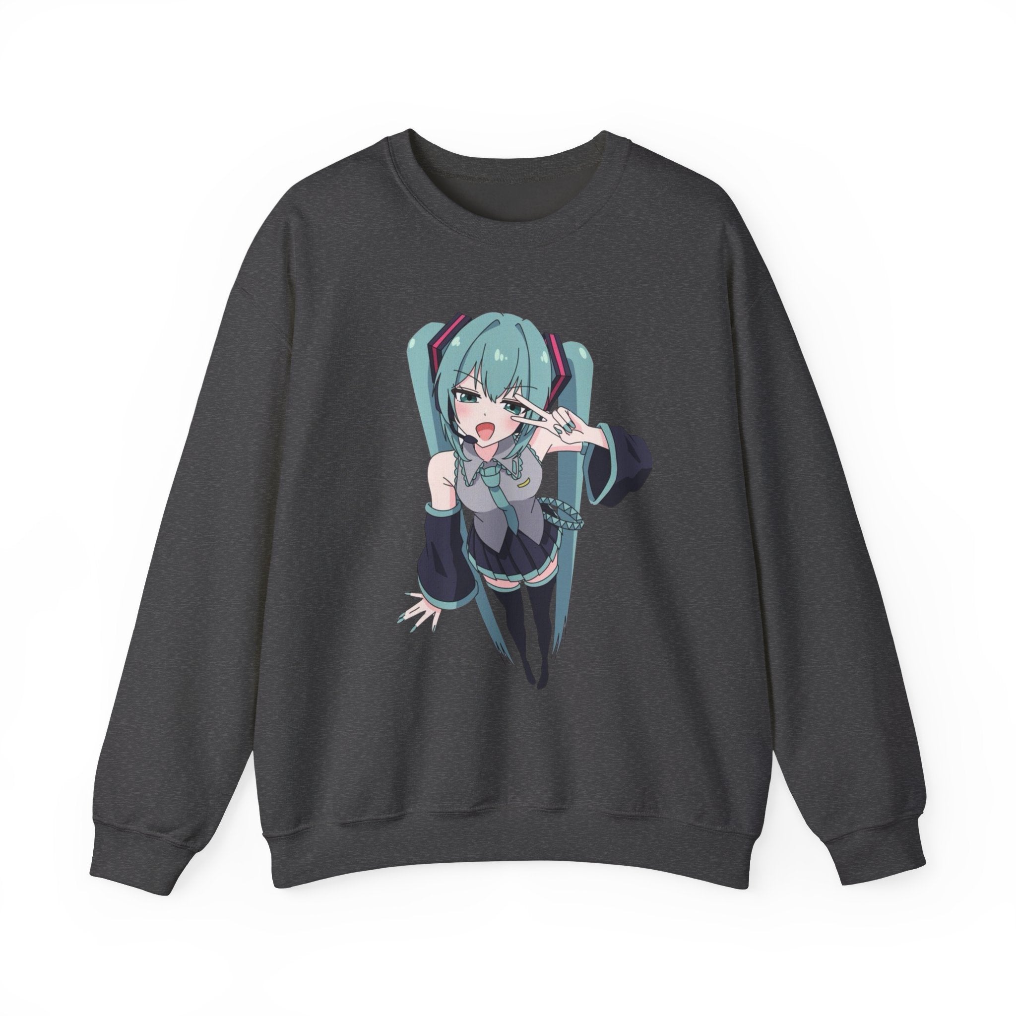 Hatsune Miku Unisex Heavy Blend™ Crewneck Sweatshirt