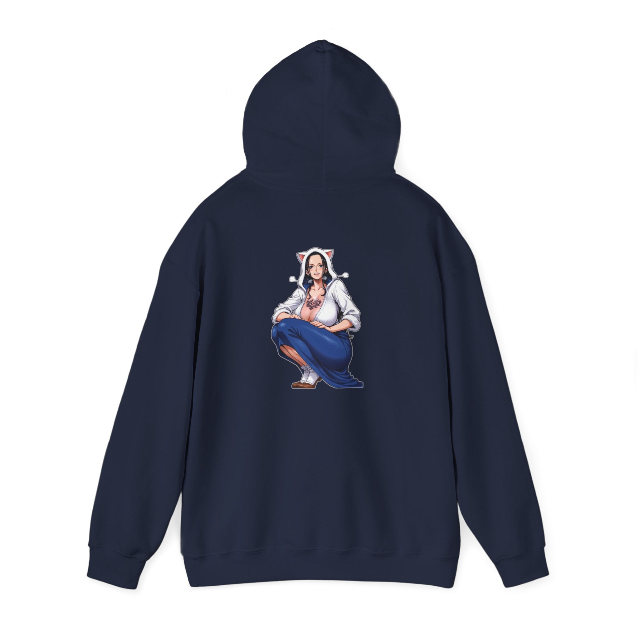 Nico Robin Catgirl Casual Anime Unisex Heavy Blend™ Hooded Sweatshirt