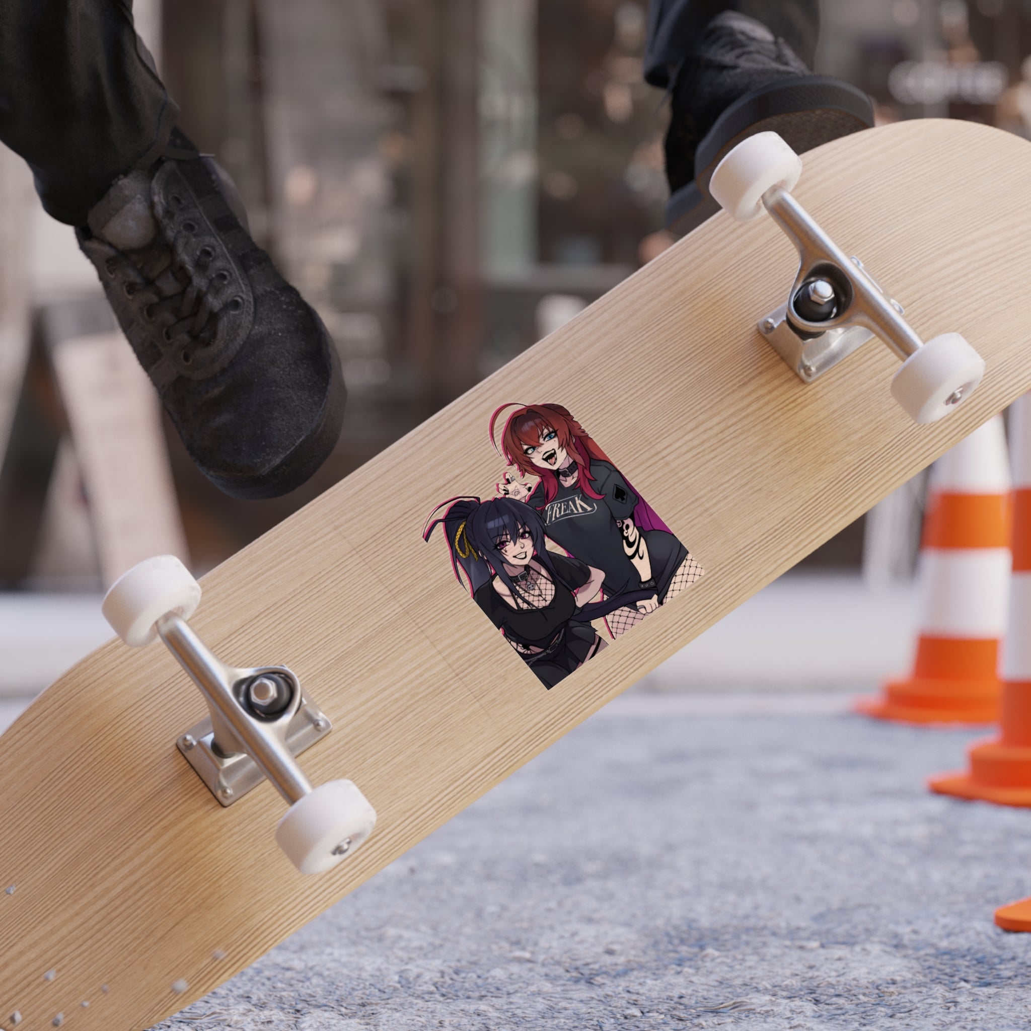 Goth Rias x Akeno Sticker