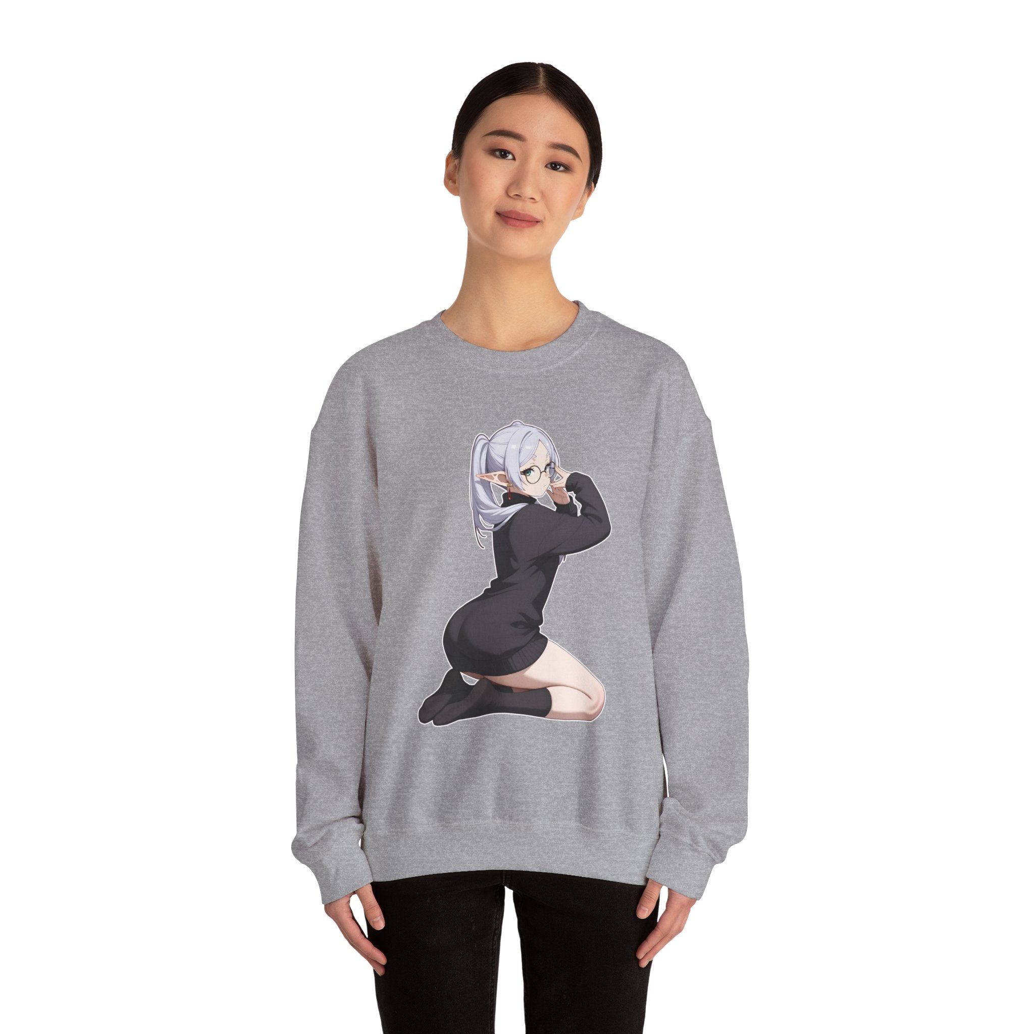 Cute Frieren Unisex Heavy Blend™ Crewneck Sweatshirt
