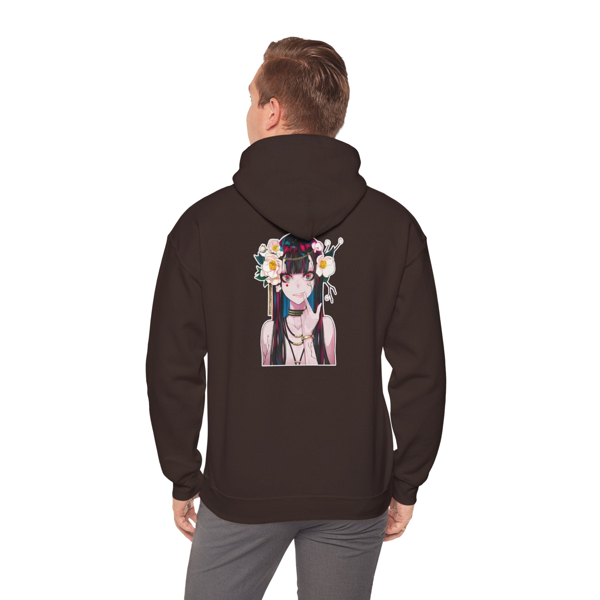 Vampire Girl Dark Fantasy Unisex Heavy Blend™ Hooded Sweatshirt