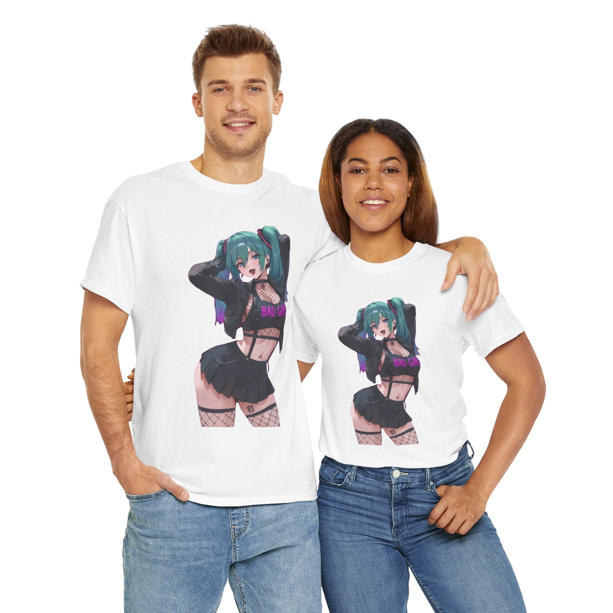 Hatsune Miku Baddie Unisex Heavy Cotton Tee