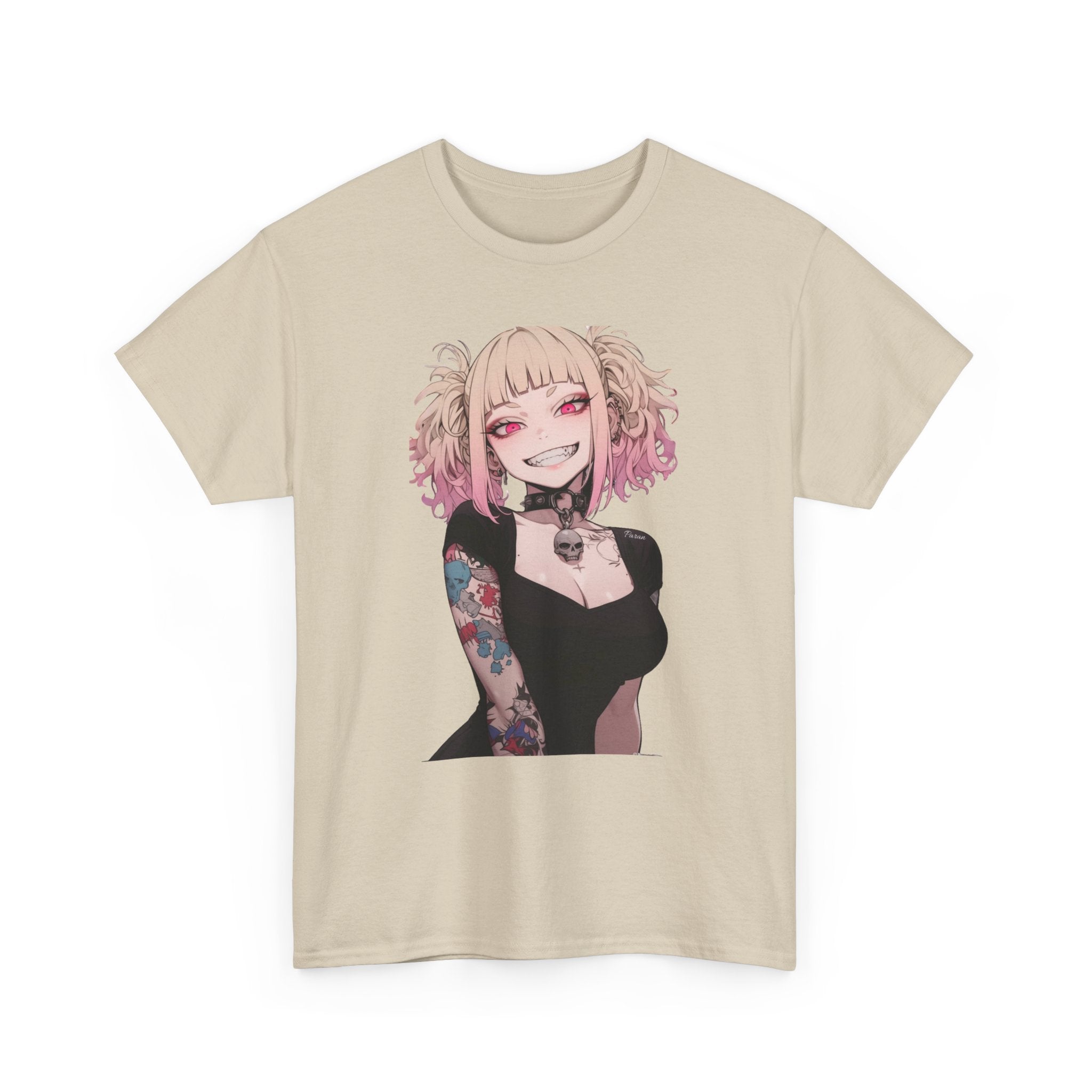 Gothic Himiko Toga Tattooed Crazy Unisex Heavy Cotton Tee