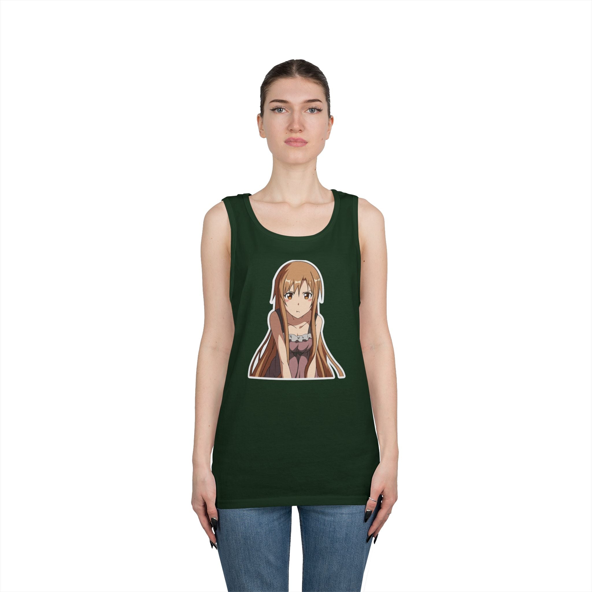 Asuna Yuuki Waifu Heavy Cotton Tank Top