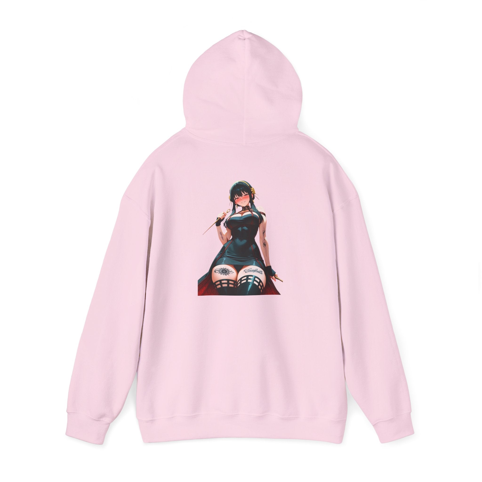 Yor Forger Assassin Gothic Tattooed Unisex Heavy Blend™ Hooded Sweatshirt