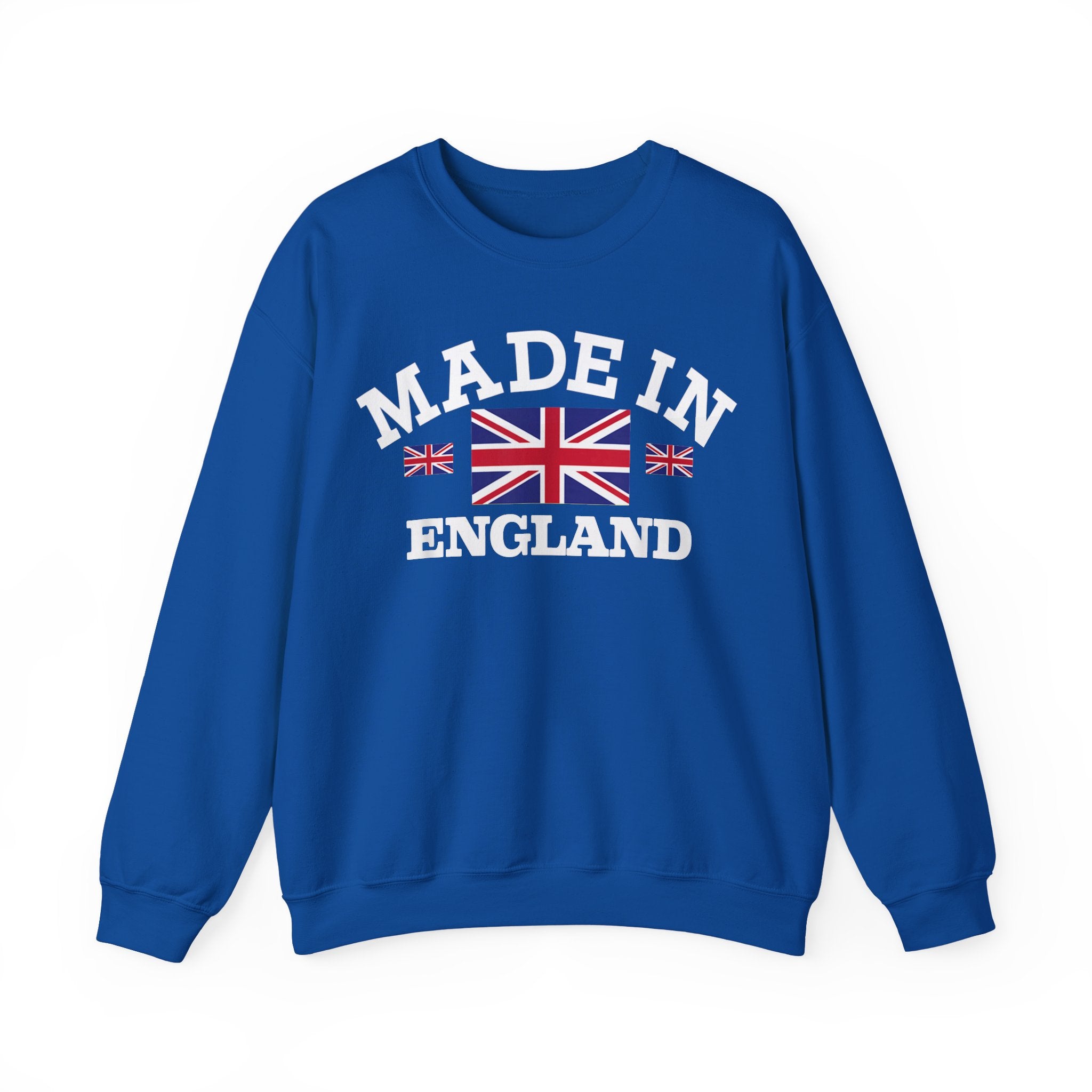 Made in England British Flag Union Jack Unisex Heavy Blend™ Crewneck Sweatshirt