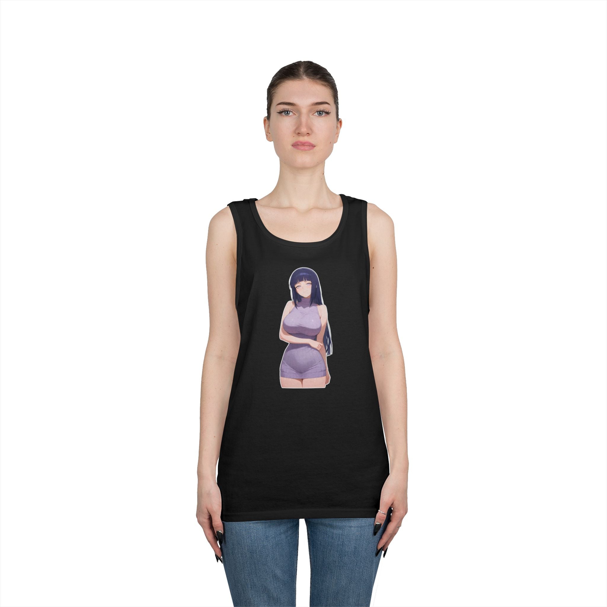 Hinata Waifu Heavy Cotton Tank Top