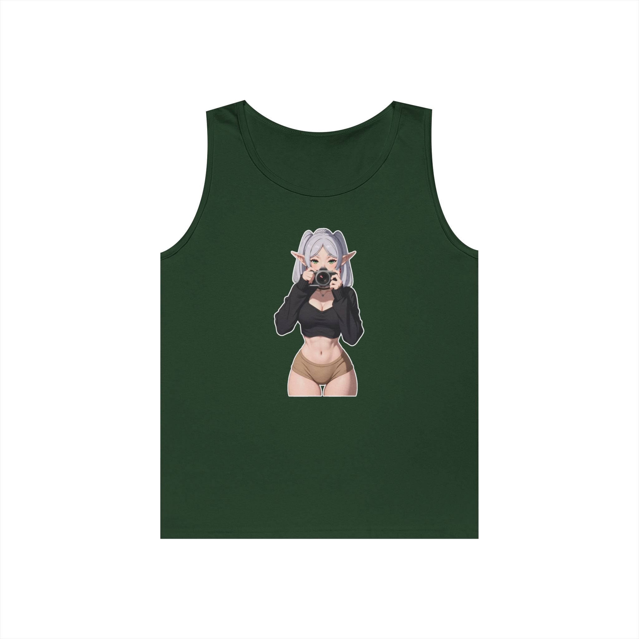 Frieren Cute Heavy Cotton Tank Top