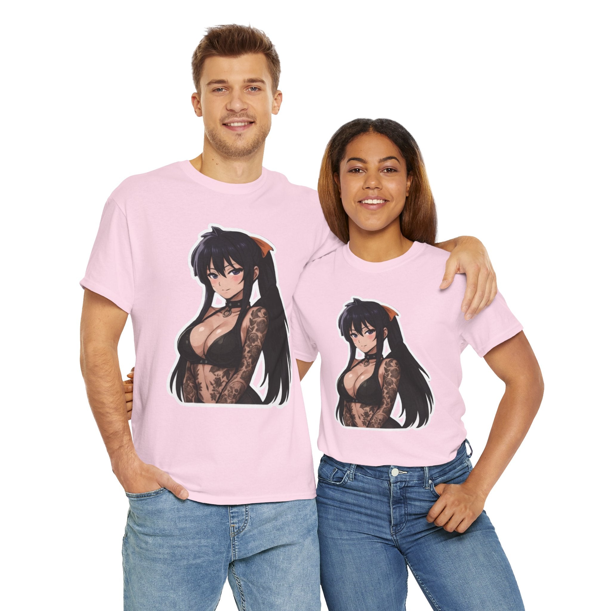 Akeno Himejima Unisex Heavy Cotton Tee