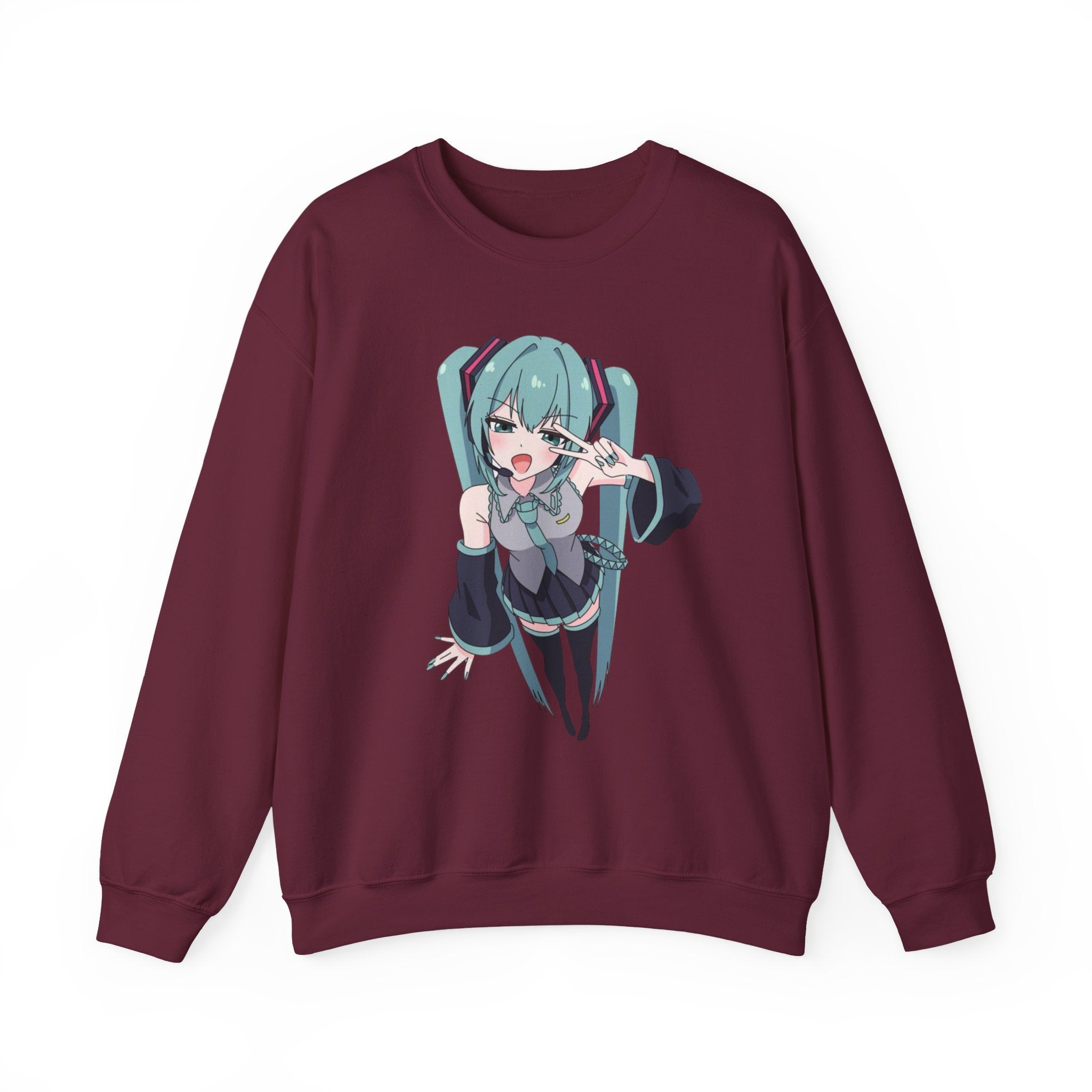 Hatsune Miku Unisex Heavy Blend™ Crewneck Sweatshirt