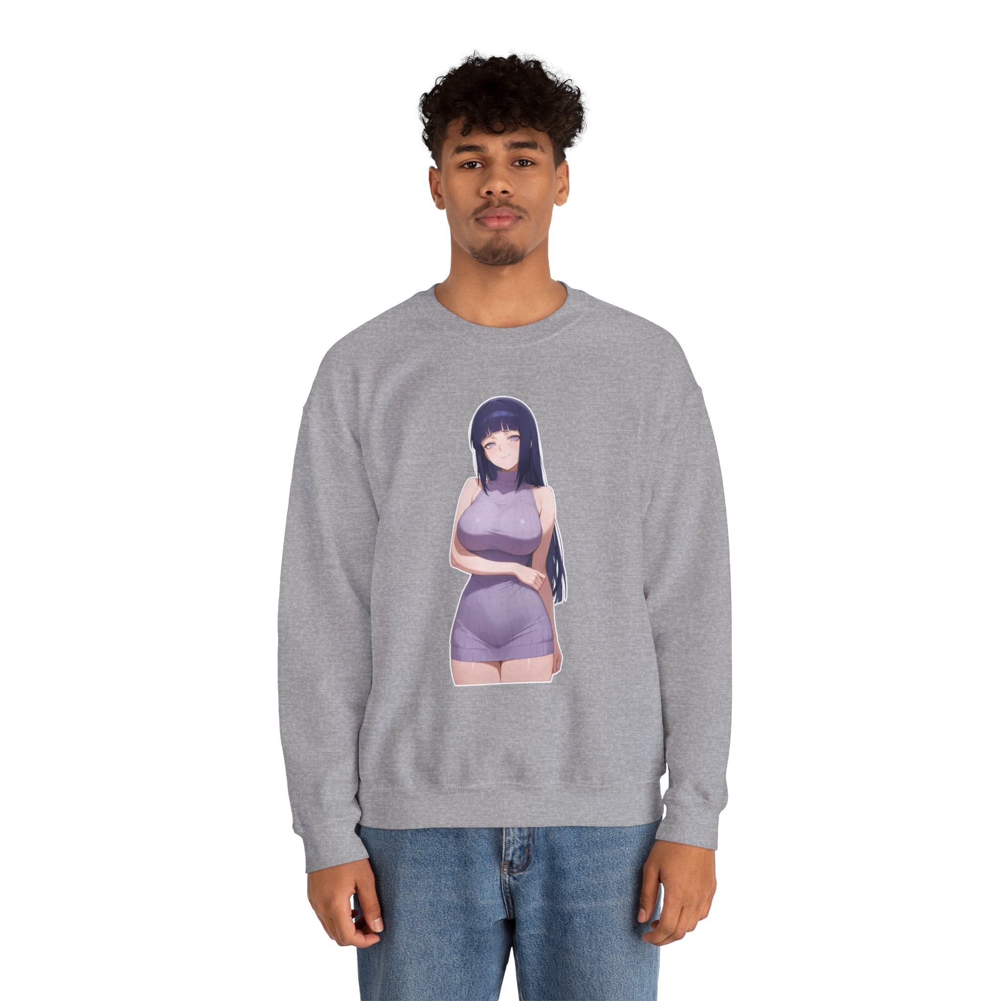 Hinata Waifu Unisex Heavy Blend™ Crewneck Sweatshirt