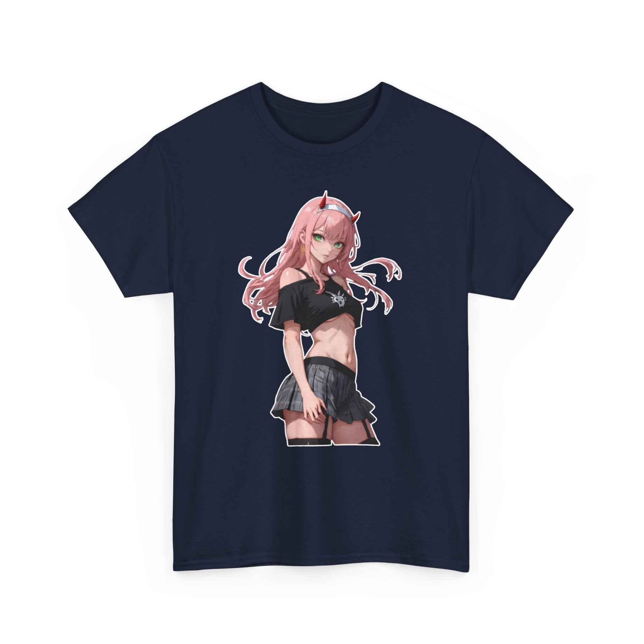 Zero Two Streetwear Style Unisex Heavy Cotton Tee