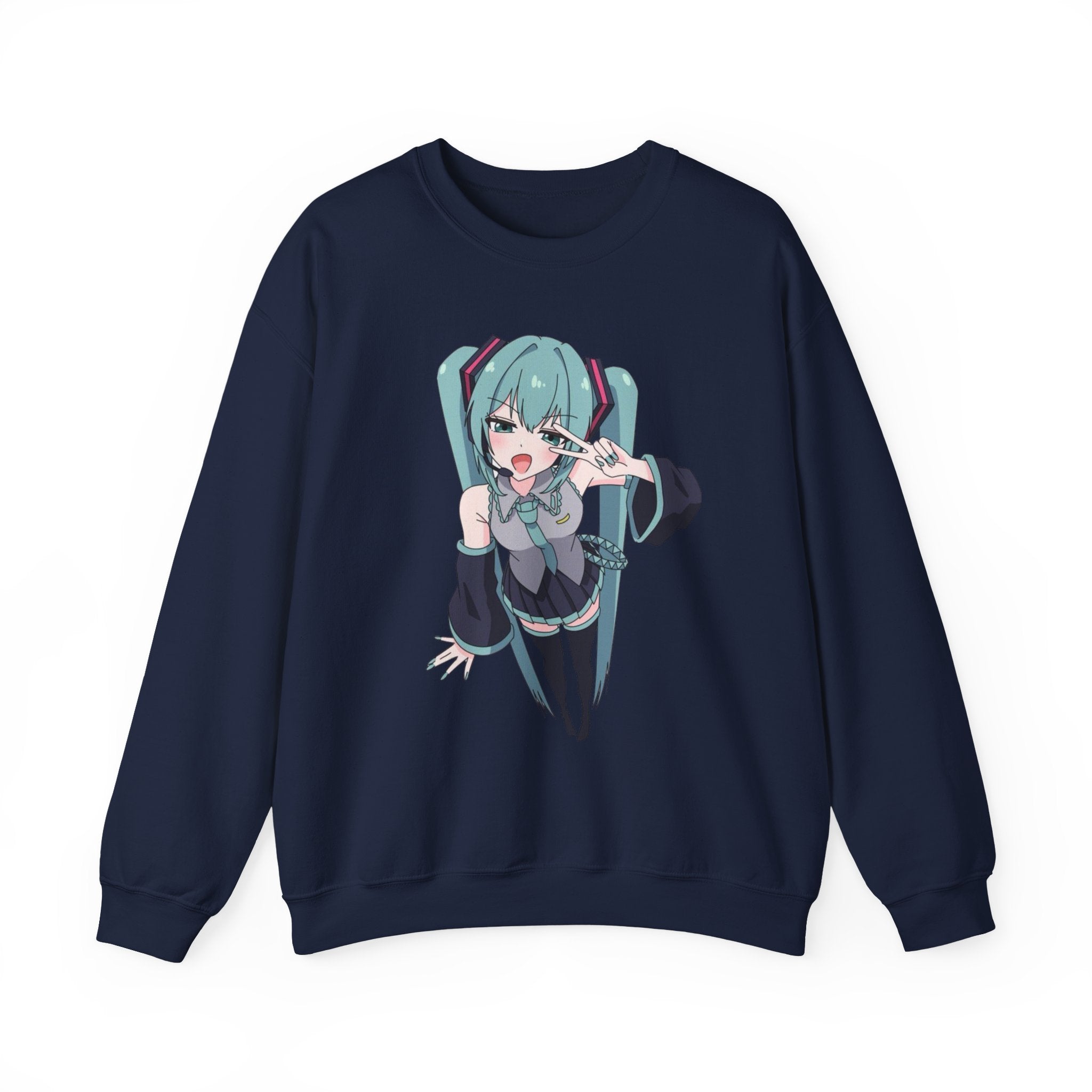 Hatsune Miku Unisex Heavy Blend™ Crewneck Sweatshirt