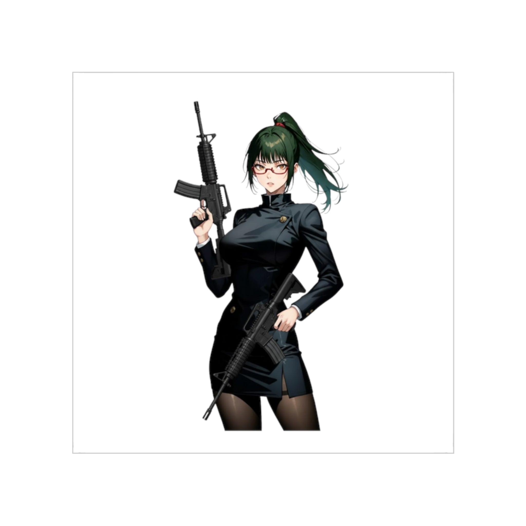 Maki Zen'in Tactical Waifu Sticker