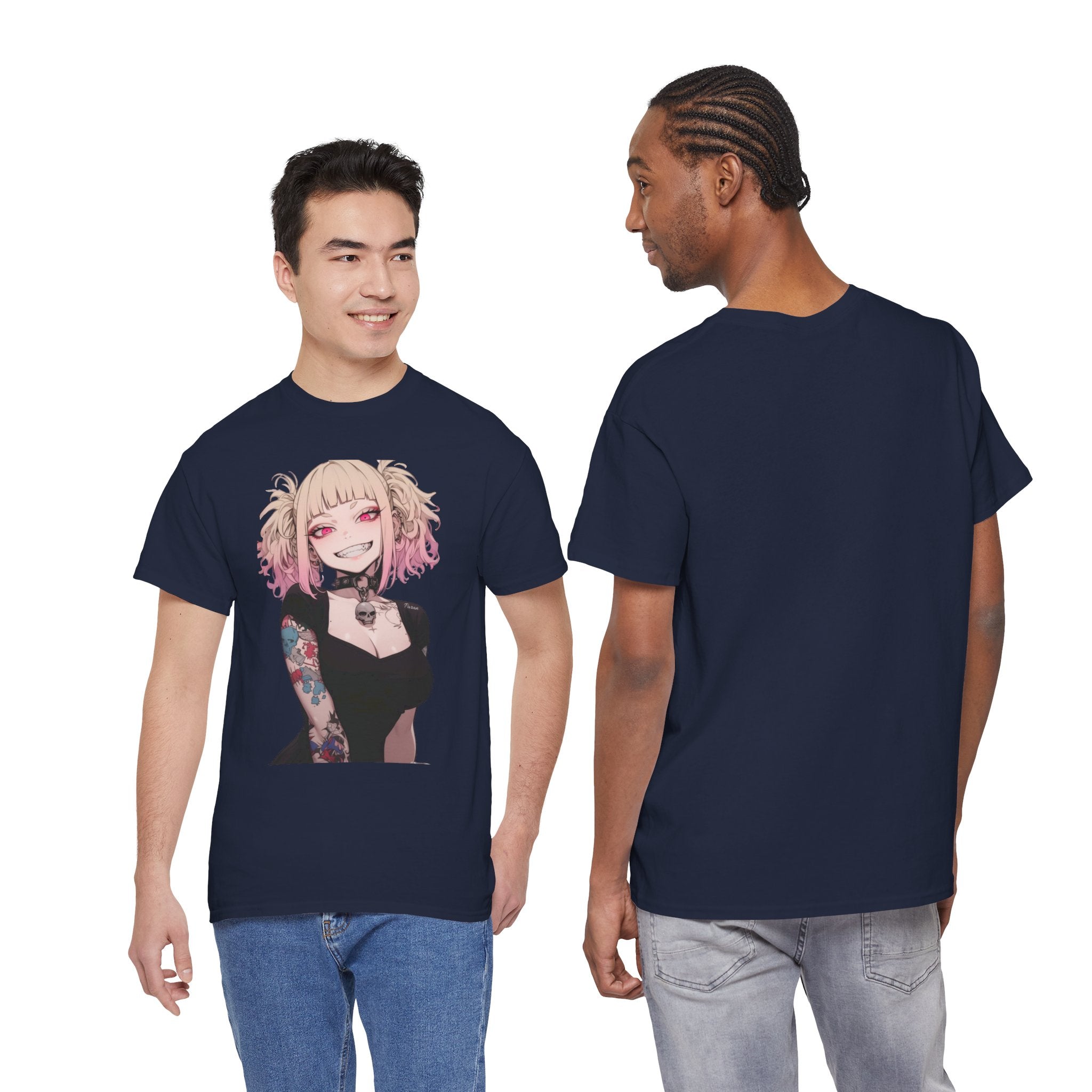 Gothic Himiko Toga Tattooed Crazy Unisex Heavy Cotton Tee