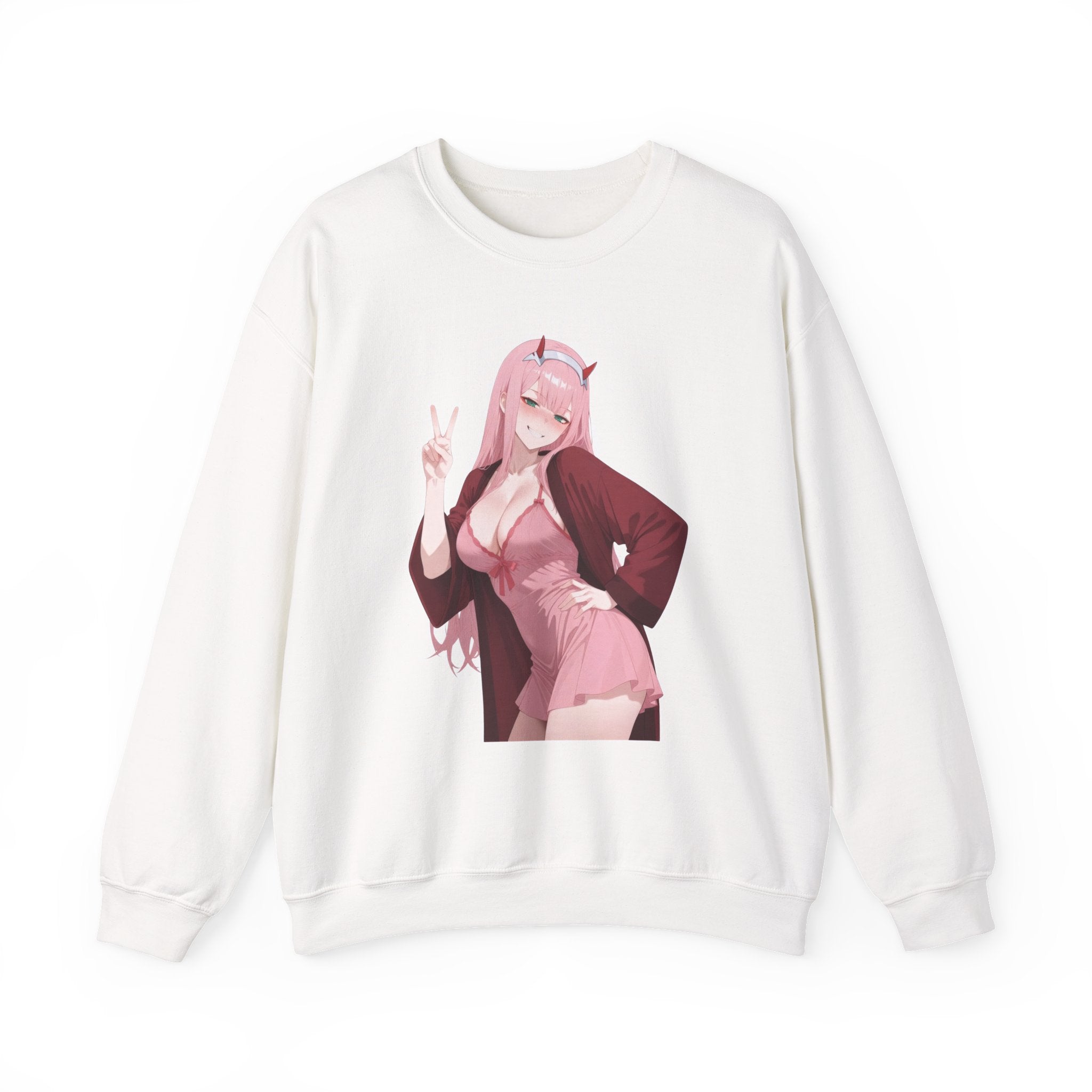 Zero Two Unisex Heavy Blend™ Crewneck Sweatshirt