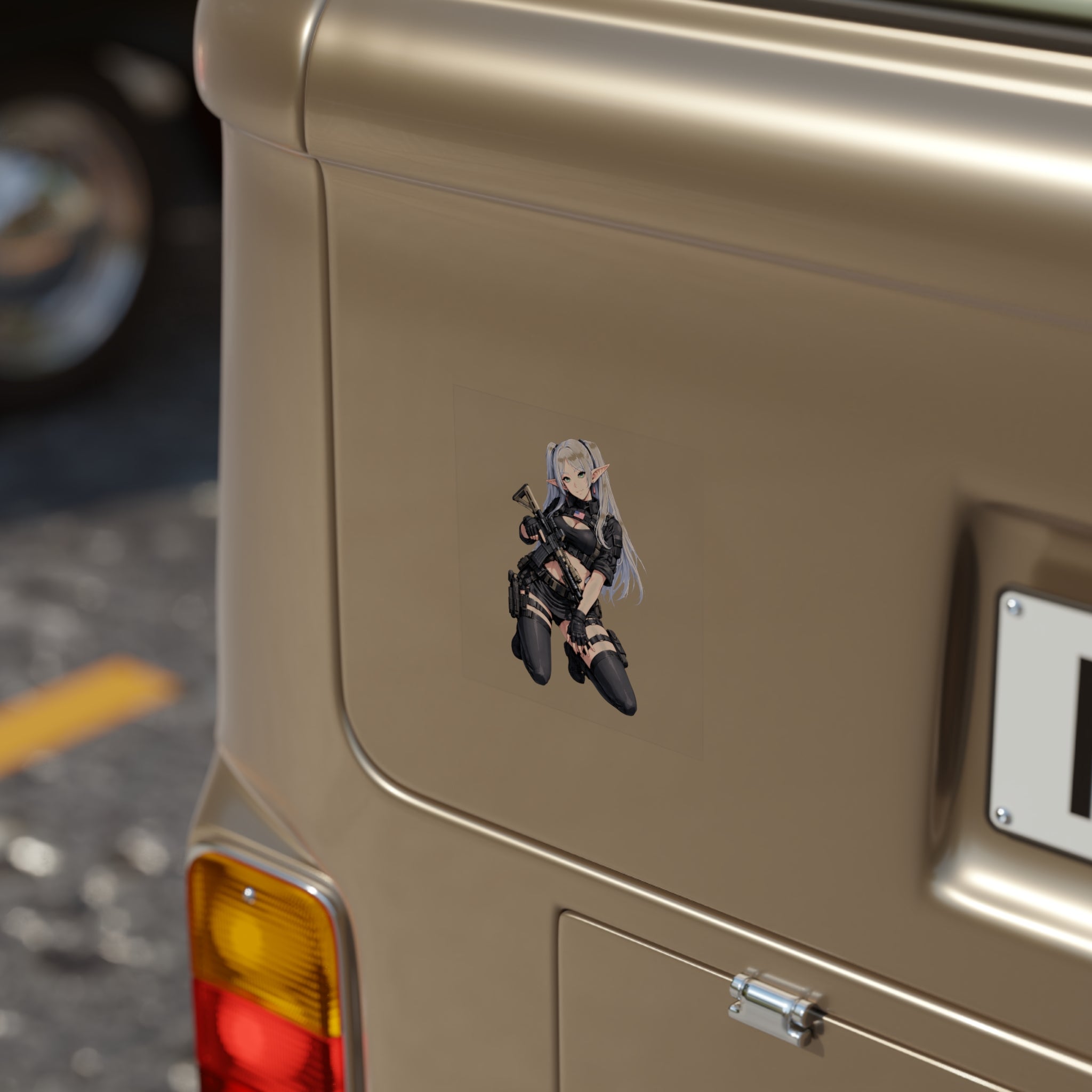 Frieren Tactical Waifu Sticker