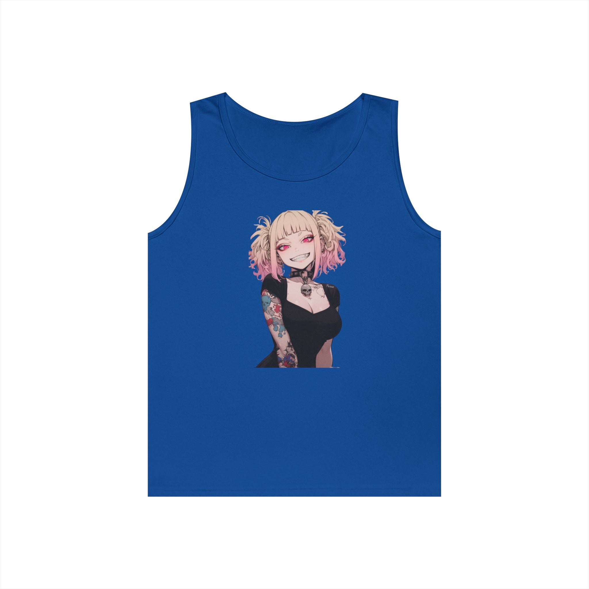 Gothic Himiko Toga Tattooed Crazy Heavy Cotton Tank Top