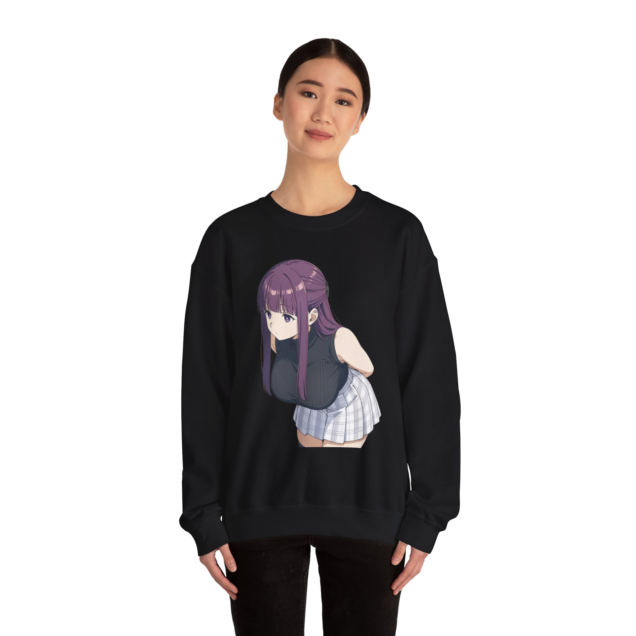 Fern Anime Unisex Heavy Blend™ Crewneck Sweatshirt
