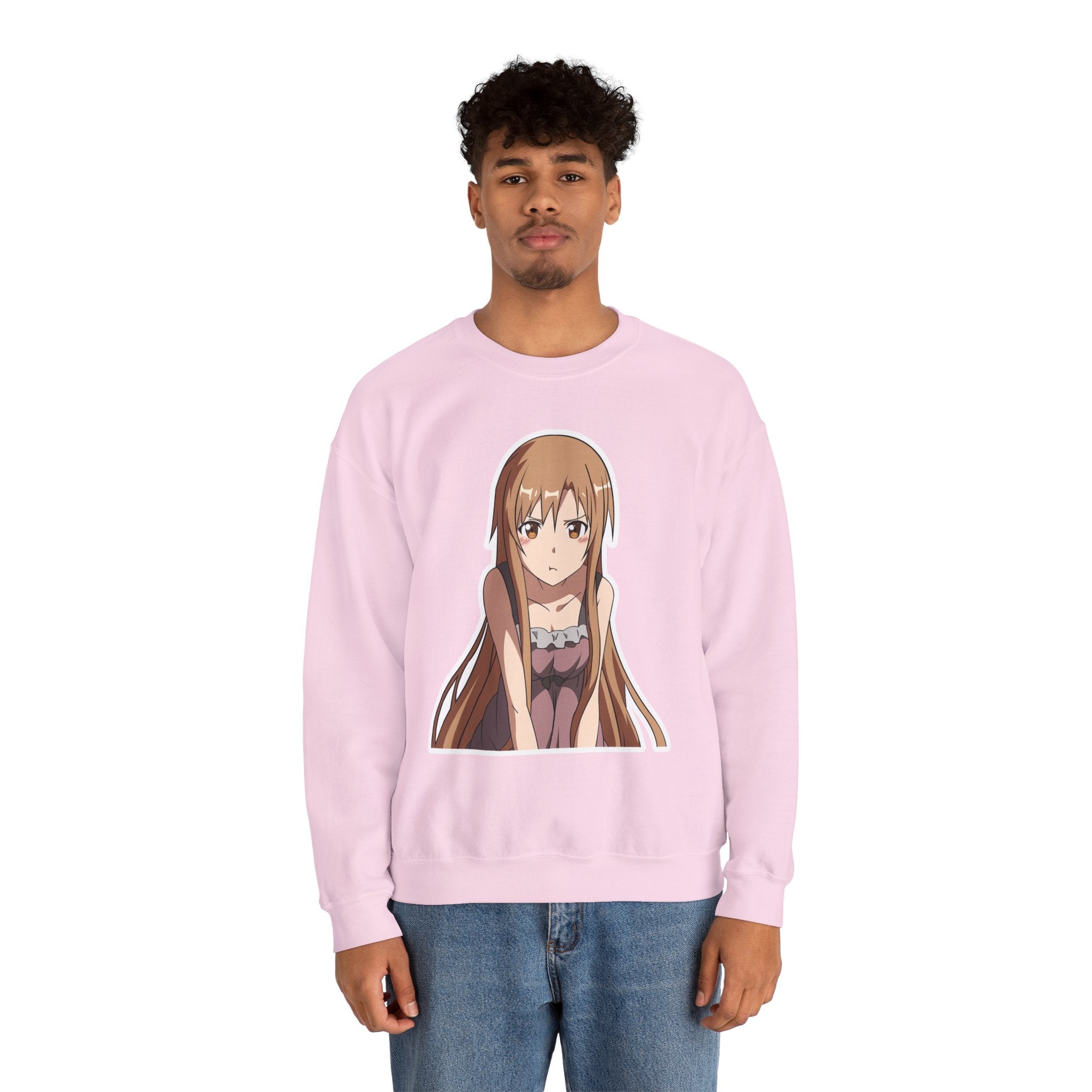 Asuna Yuuki Waifu Unisex Heavy Blend™ Crewneck Sweatshirt