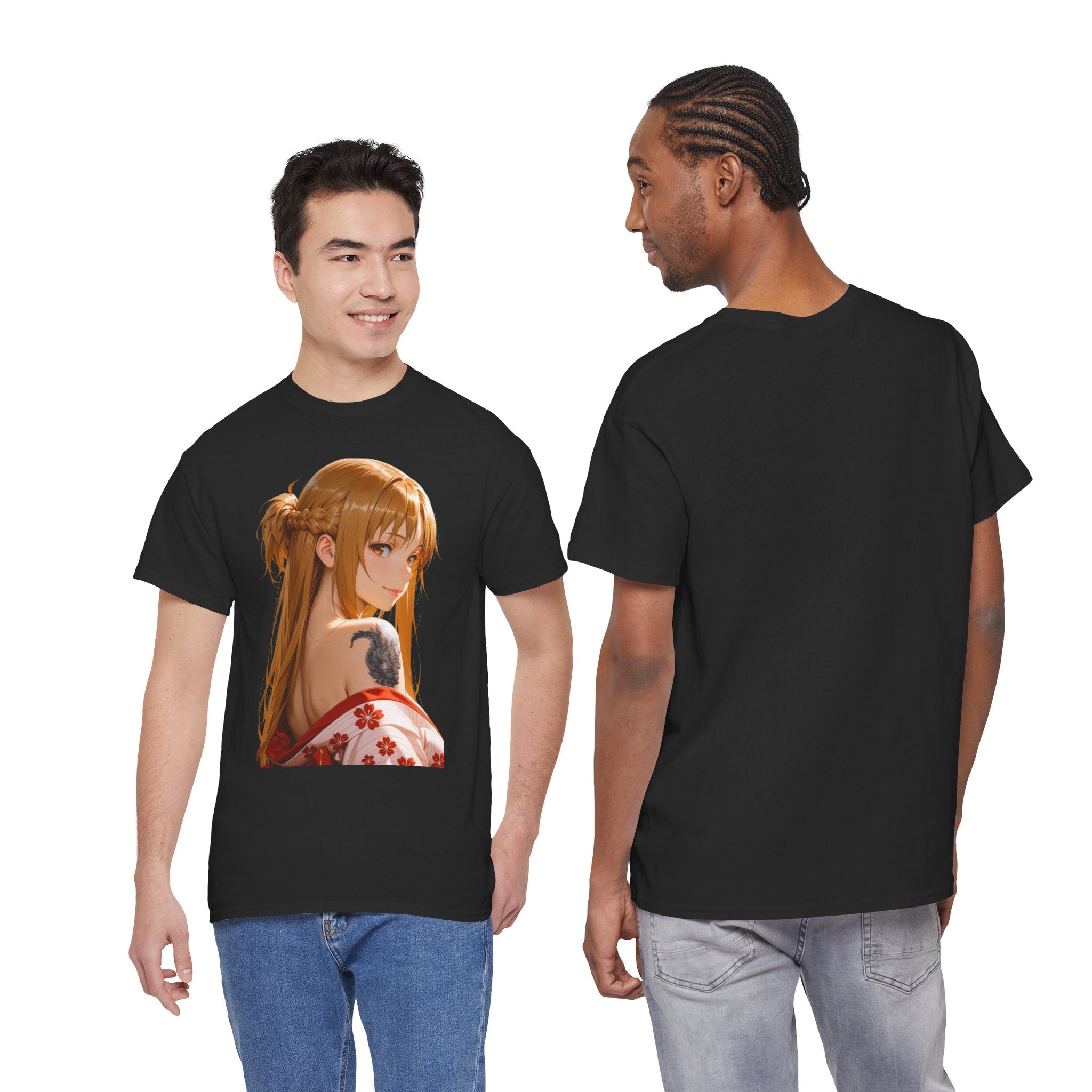Asuna Kimono Tattoo Unisex Heavy Cotton Tee