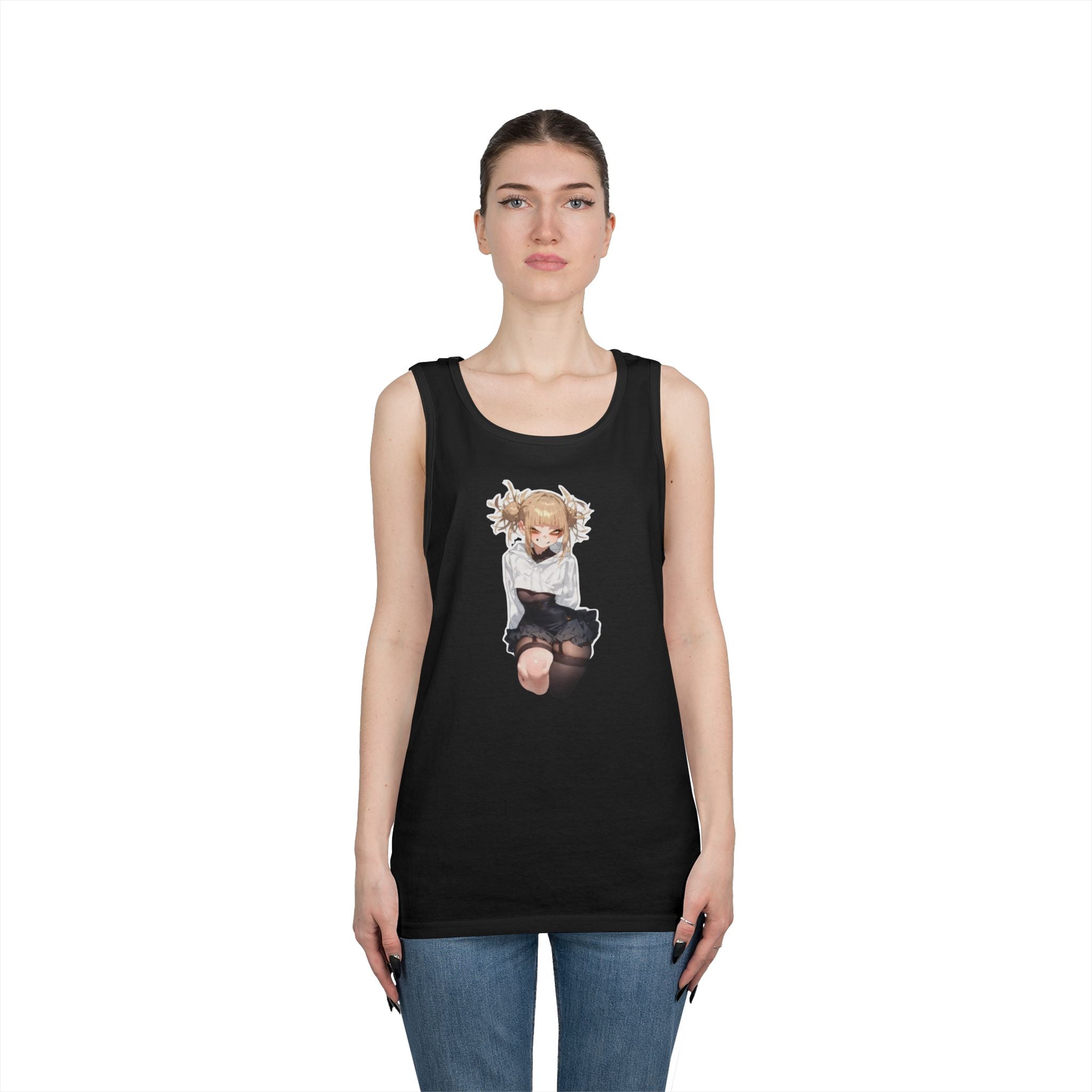 Himiko Toga Crazy Aesthetic Heavy Cotton Tank Top