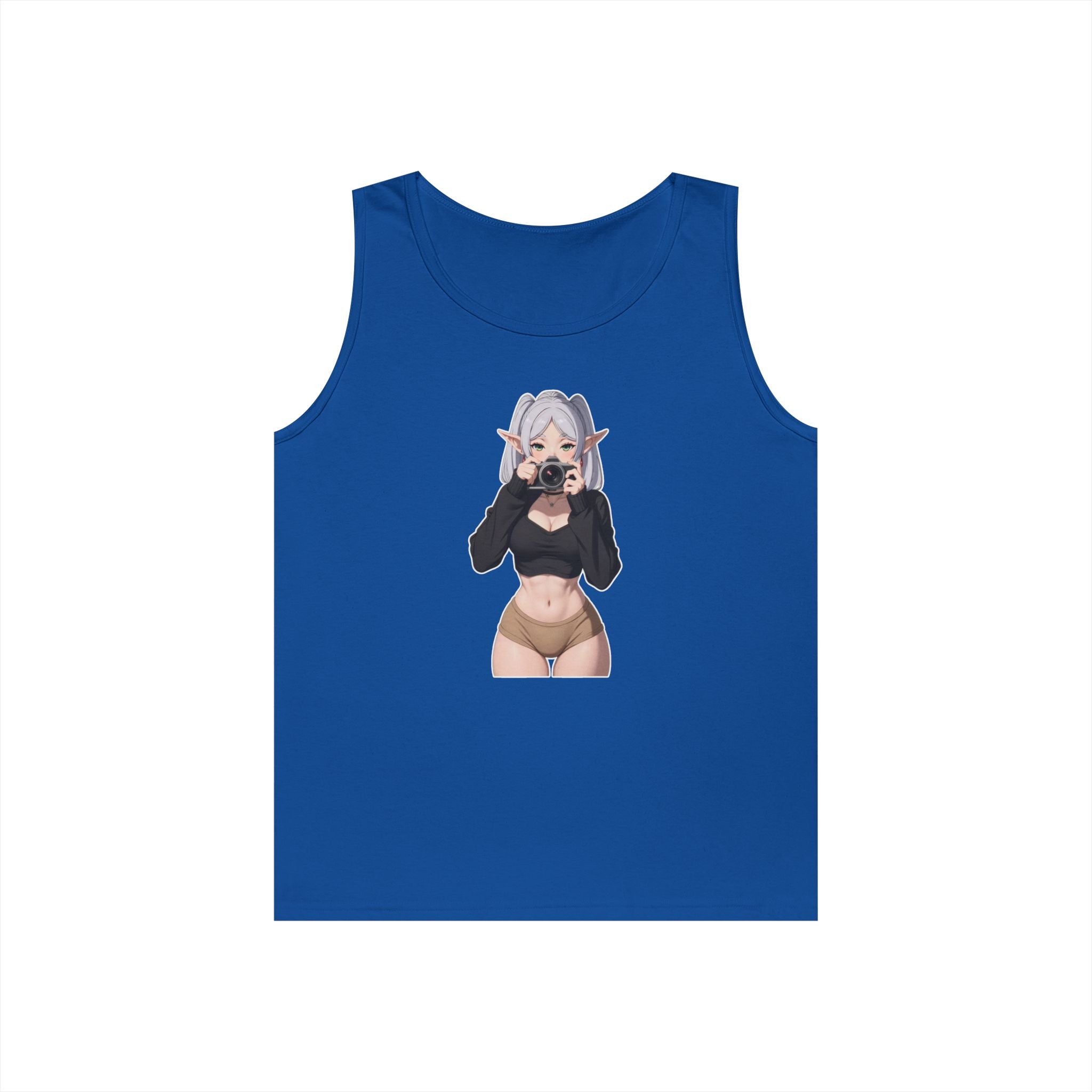 Frieren Cute Heavy Cotton Tank Top
