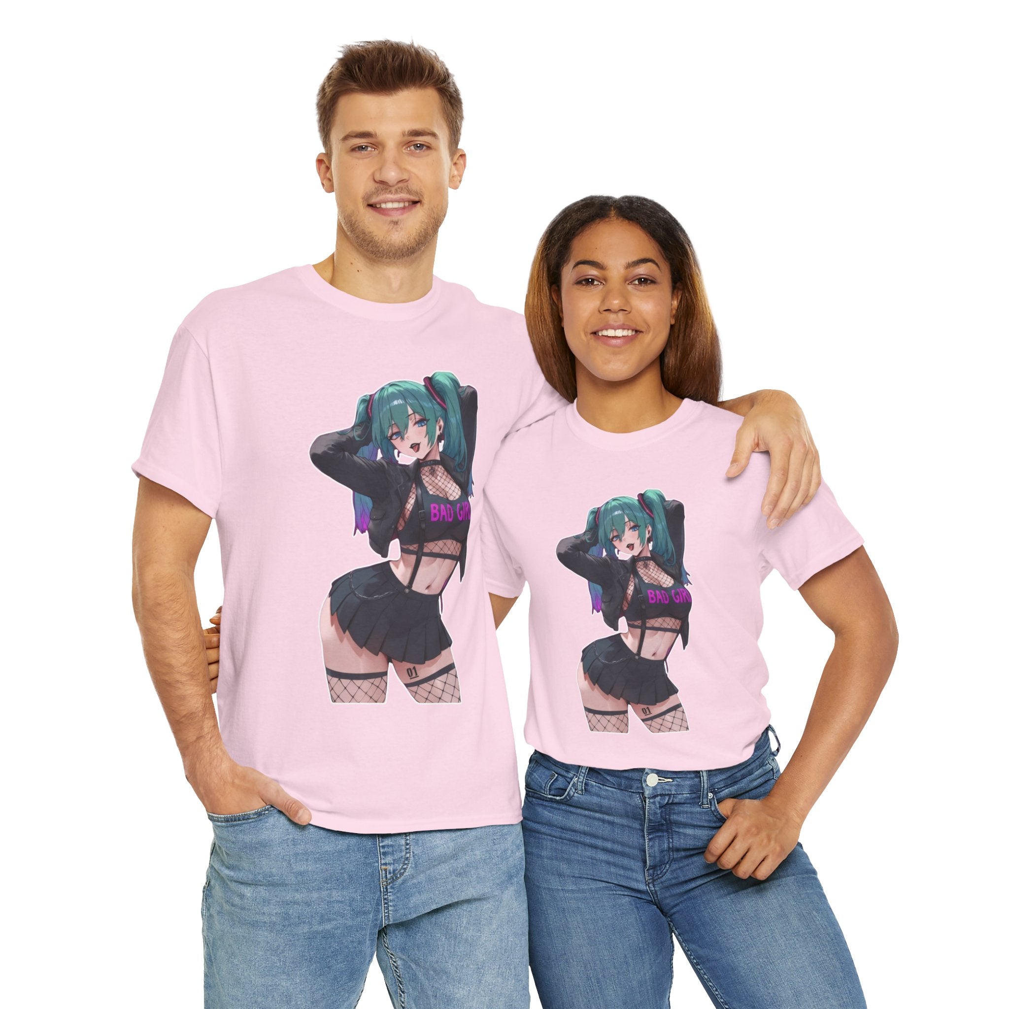 Hatsune Miku Baddie Unisex Heavy Cotton Tee