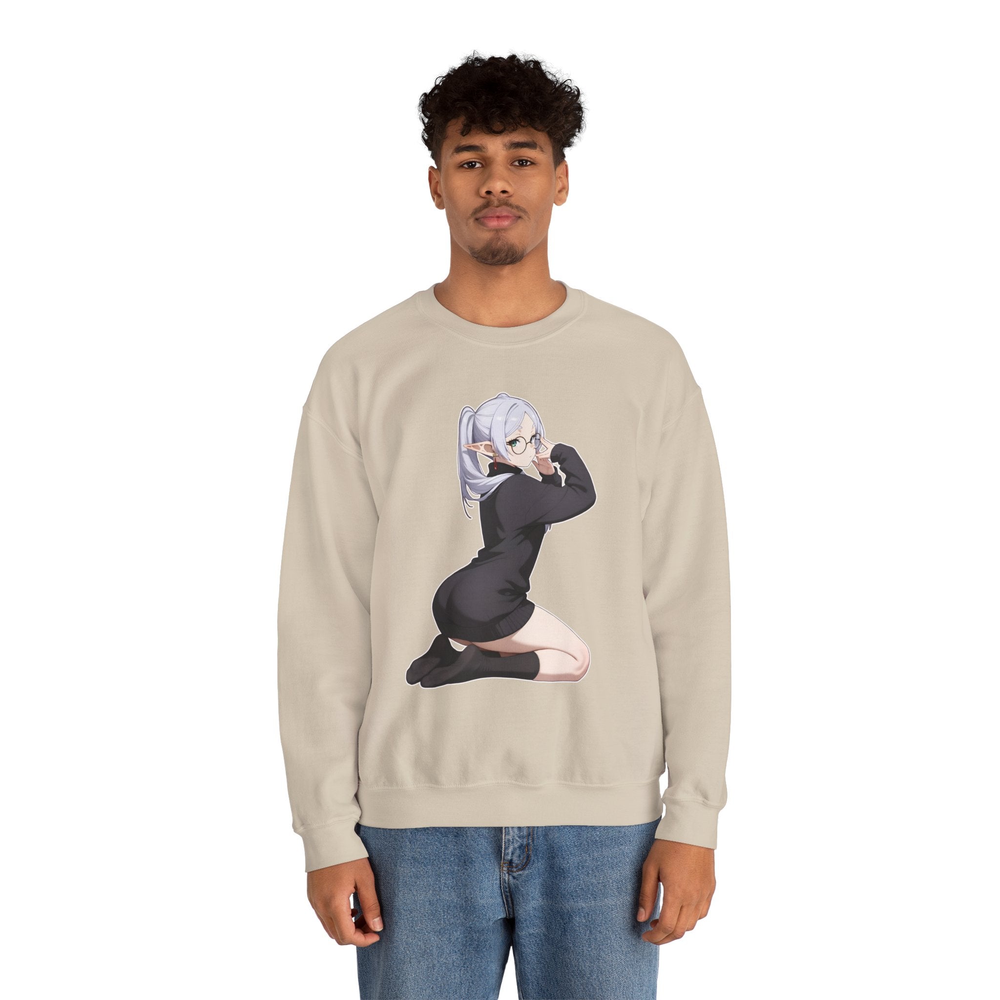 Cute Frieren Unisex Heavy Blend™ Crewneck Sweatshirt