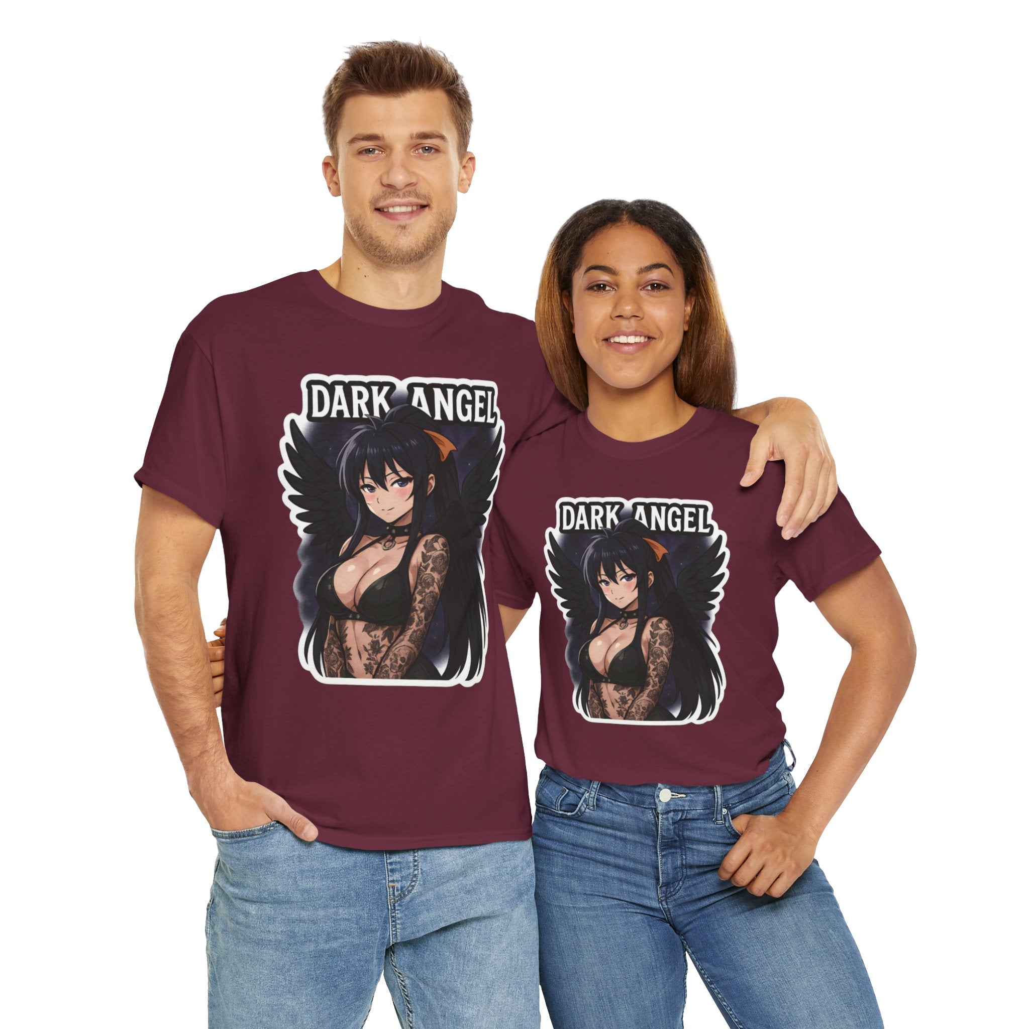Akeno Himejima Dark Angel Unisex Heavy Cotton Tee